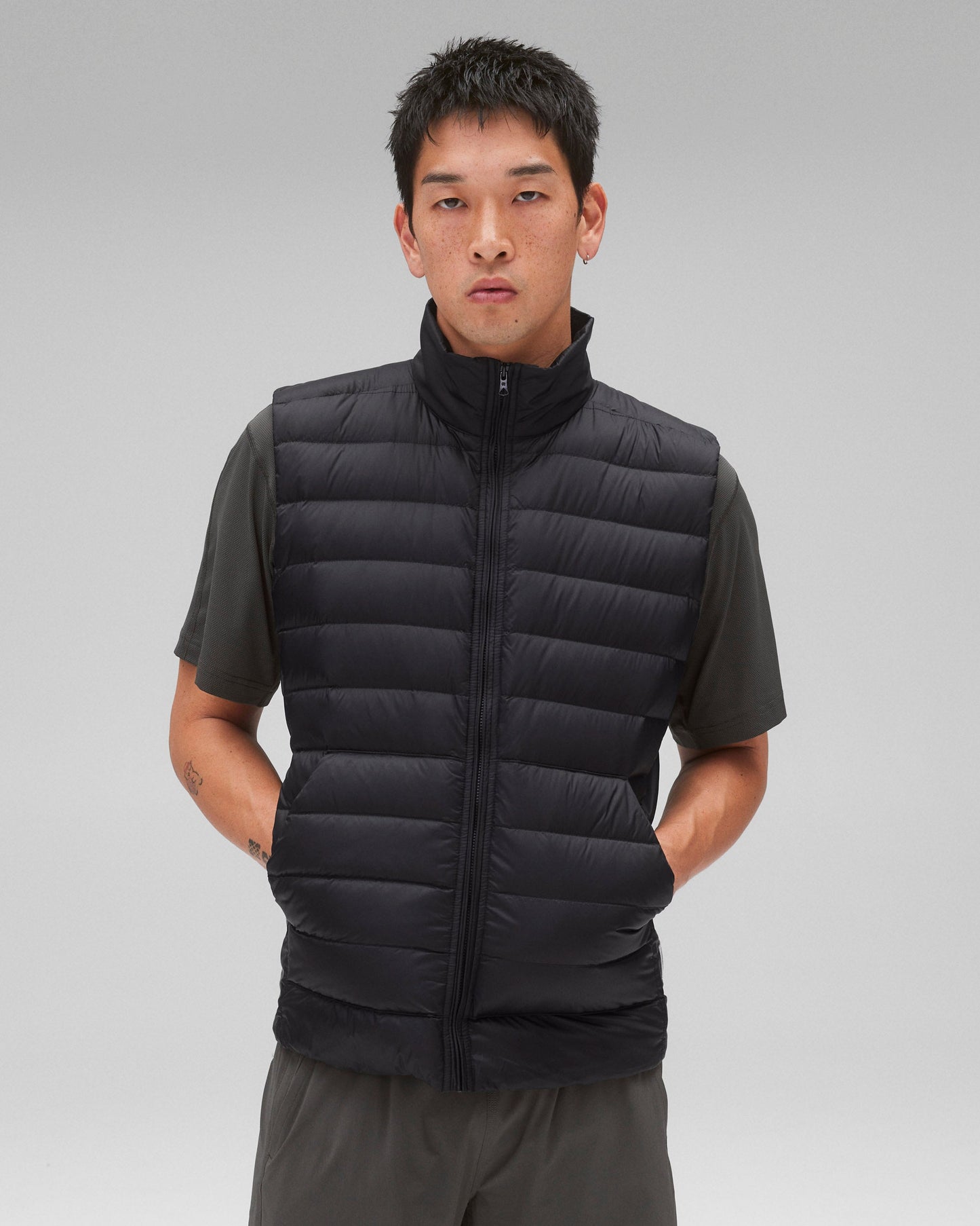 Lightweight Taffeta Warm Up Vest