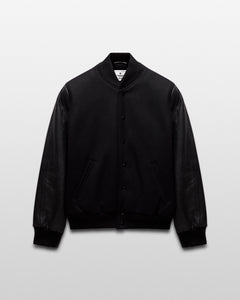 Melton Wool Varsity Jacket