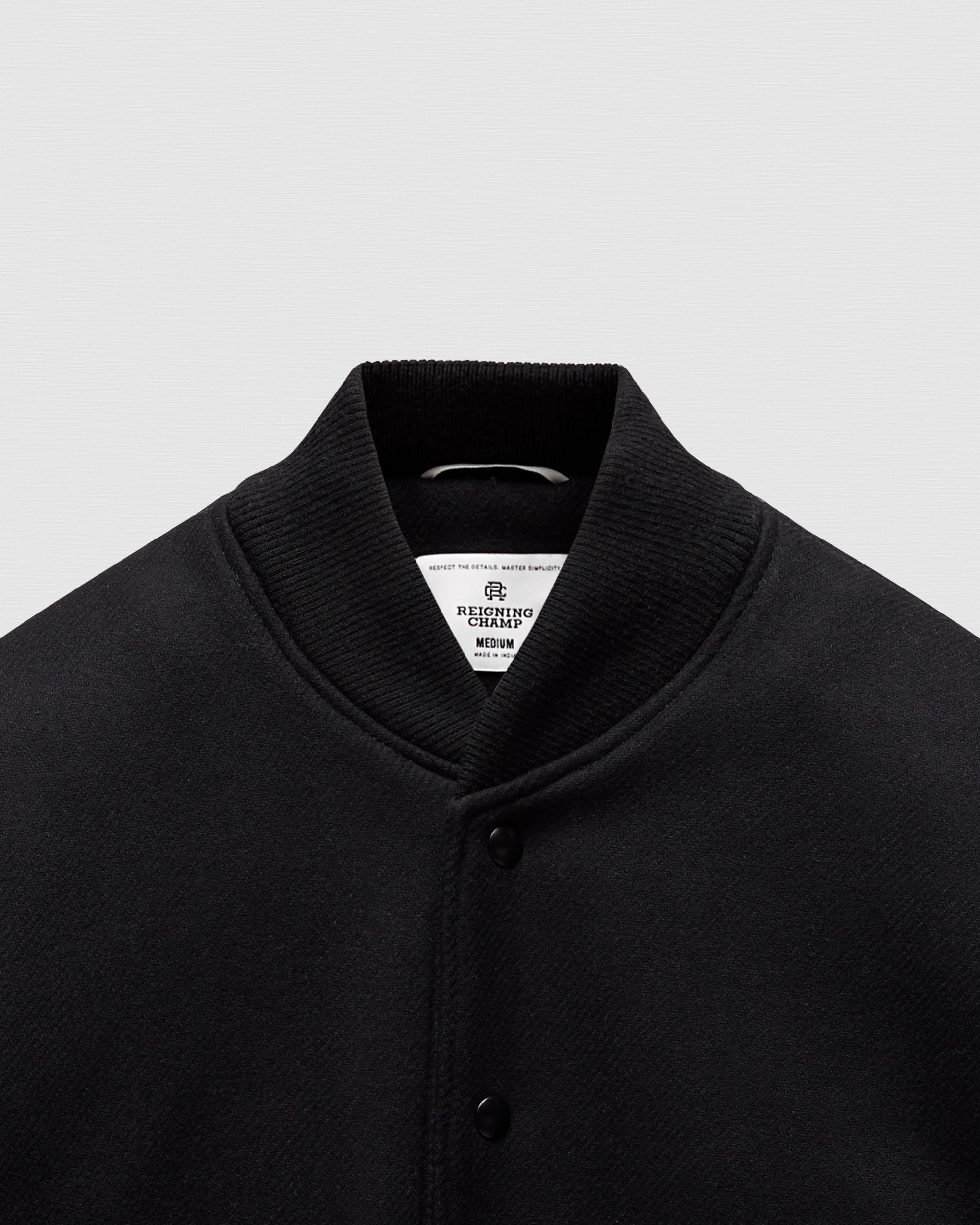 Melton Wool Varsity Jacket