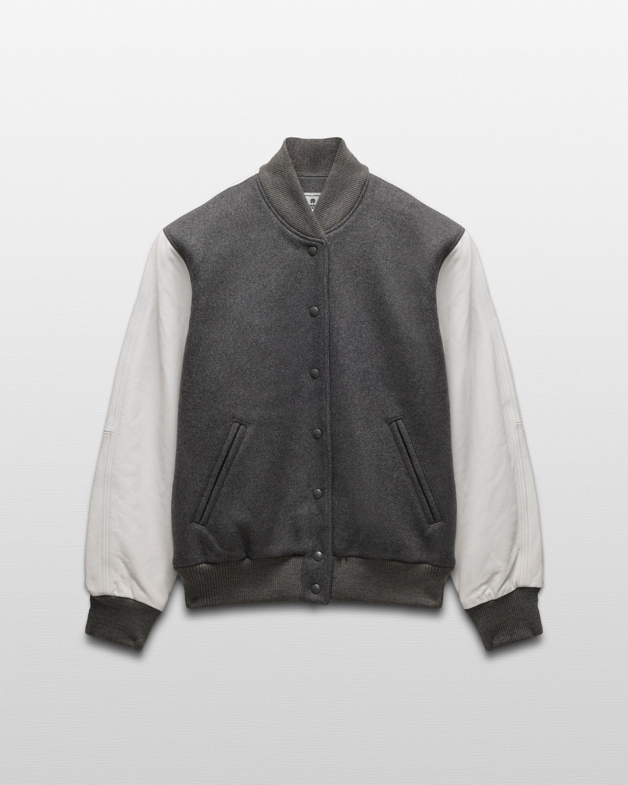 Melton Wool Varsity Jacket Reigning Champ