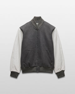 Melton Wool Varsity Jacket