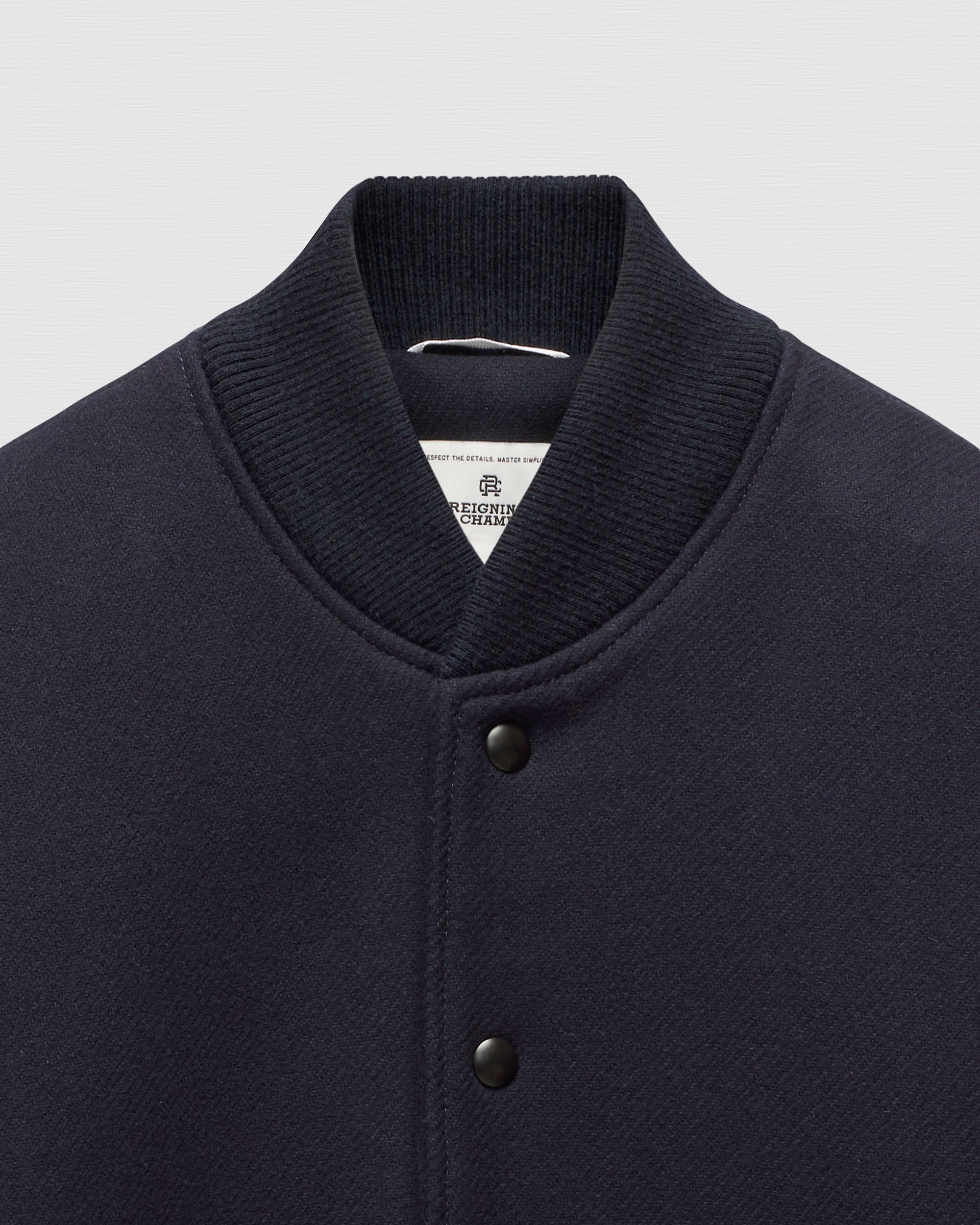 Melton Wool Varsity Jacket | Reigning Champ