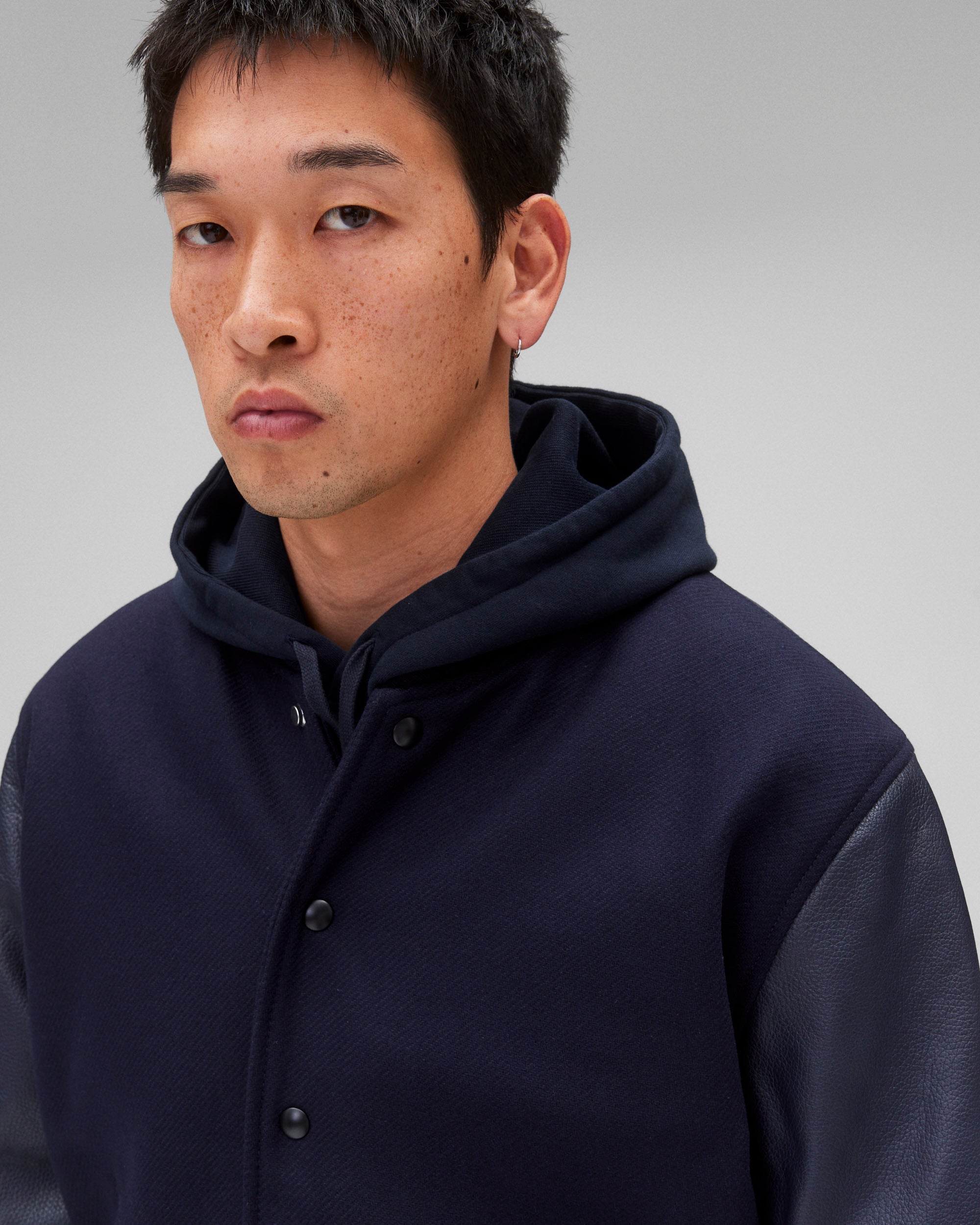 Melton Wool Varsity Jacket | Reigning Champ