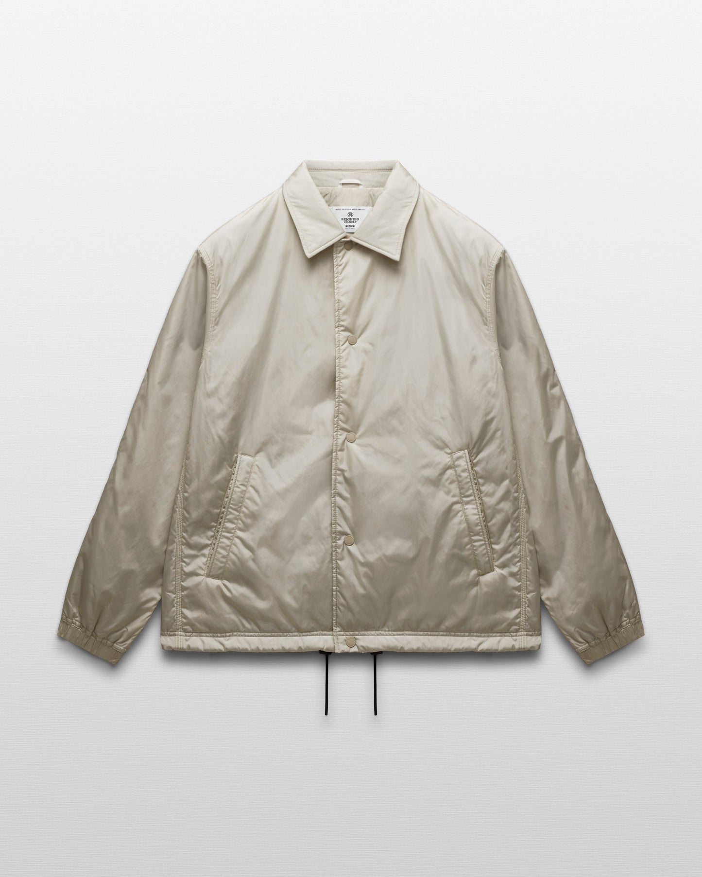 Econyl Satin Nylon Coach's Jacket