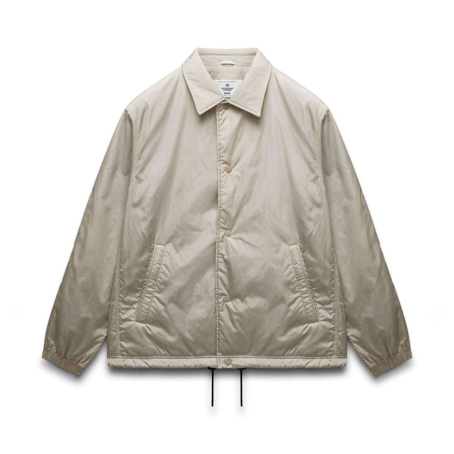 Econyl Satin Nylon Coach's Jacket