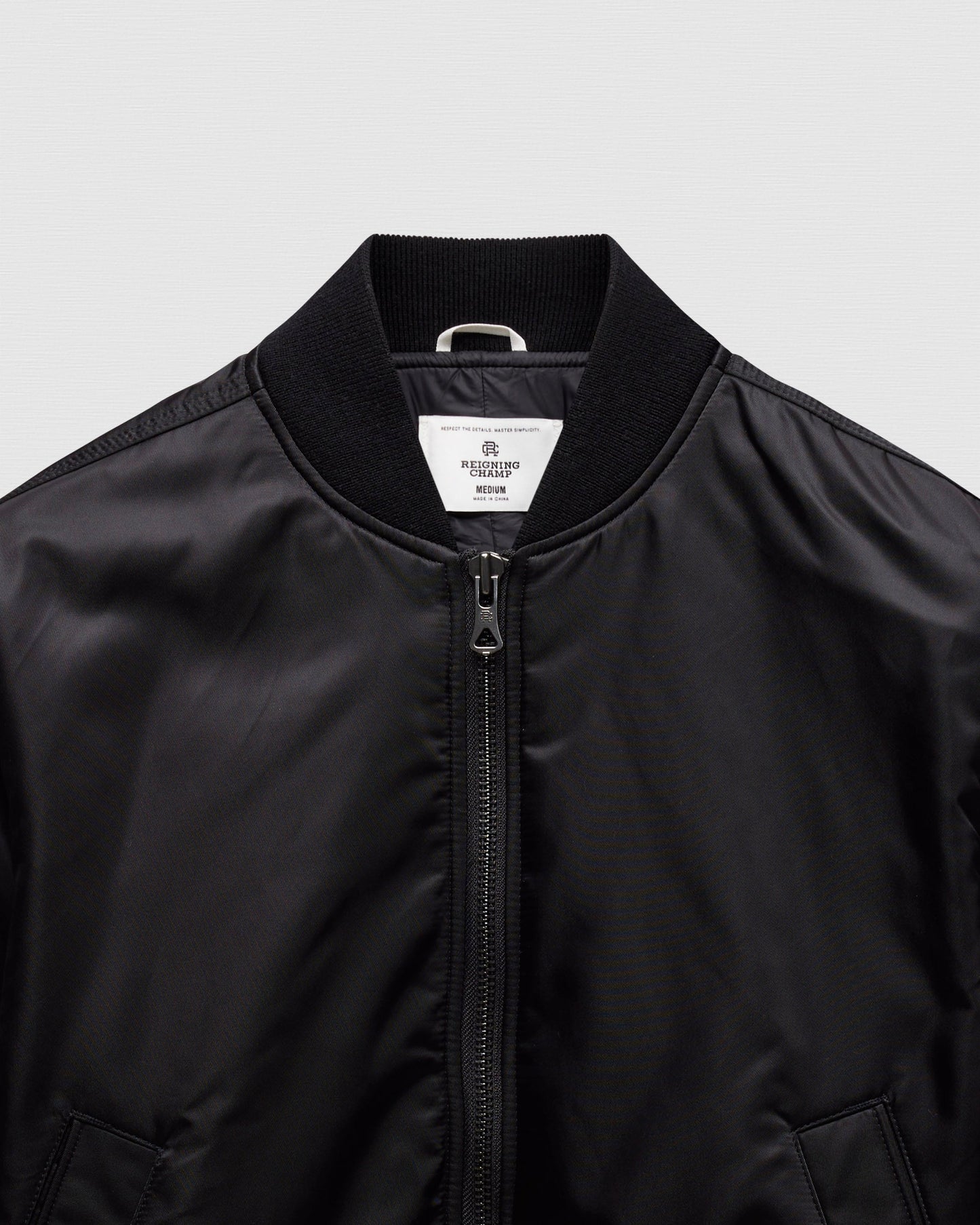 Nylon Twill Crew Jacket