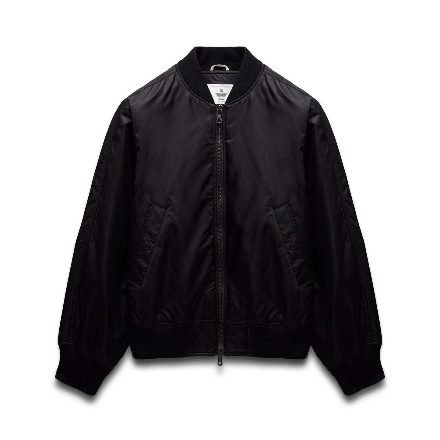 Nylon Twill Crew Jacket