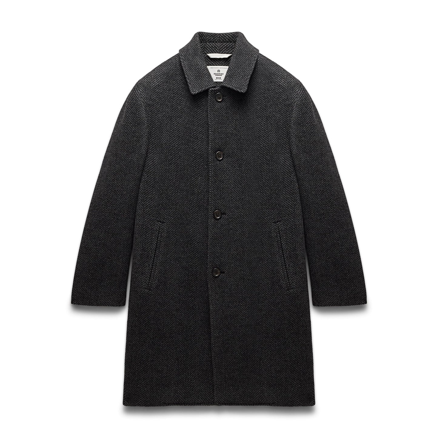 Wool Herringbone Scout Coat