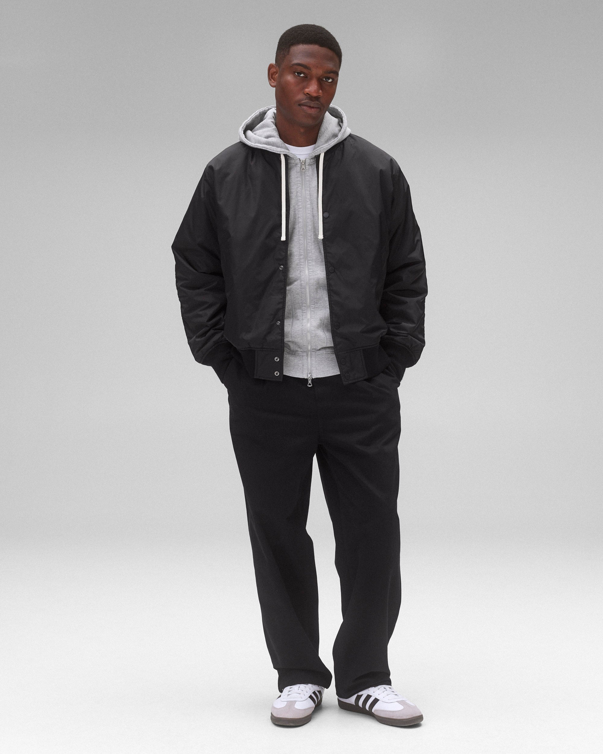 Econyl Satin Nylon Stadium Jacket | Reigning Champ