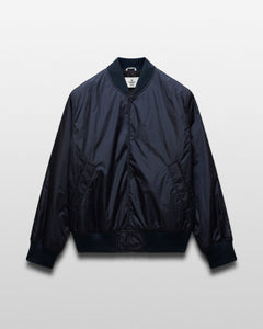 Econyl Satin Nylon Stadium Jacket