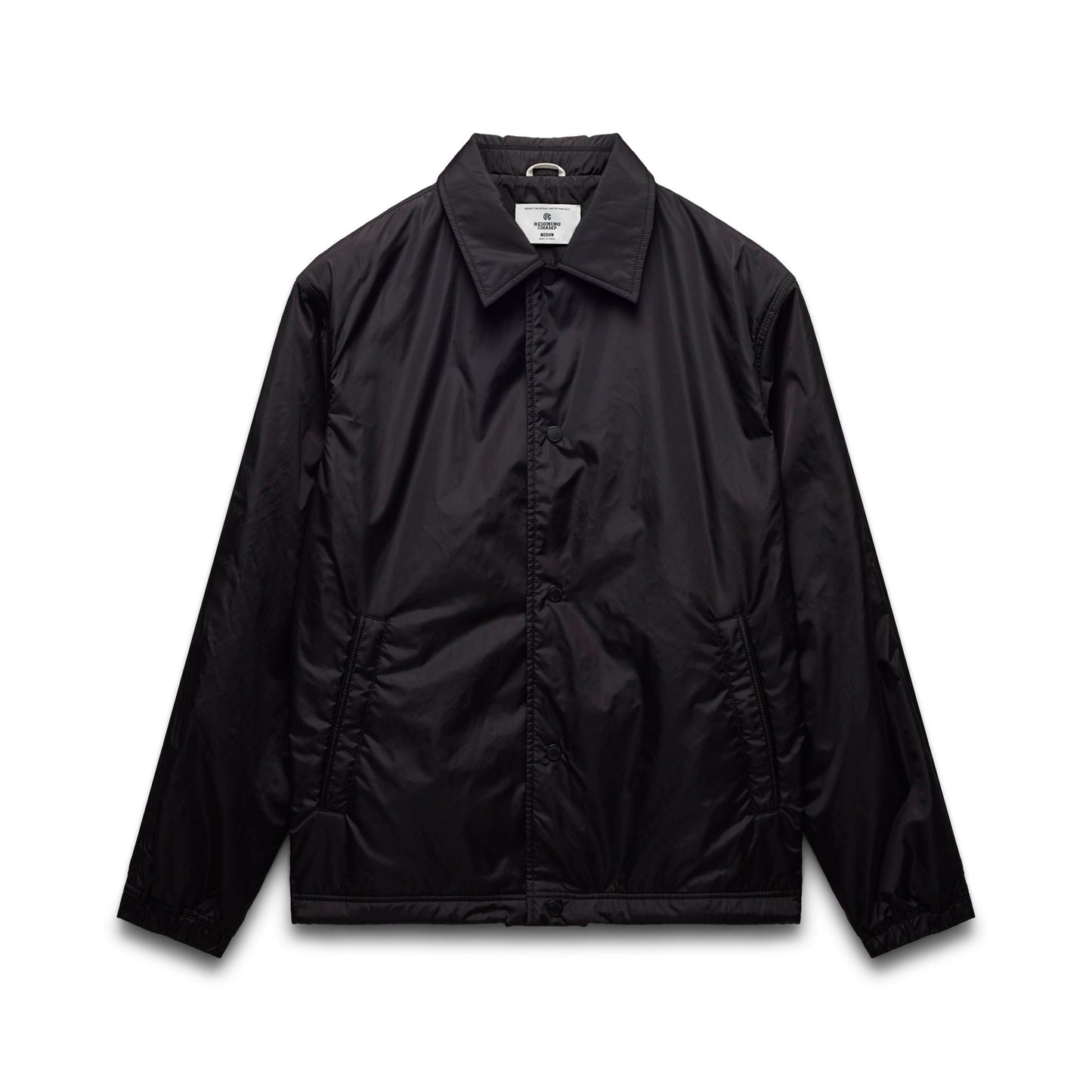 Econyl Satin Nylon Coach's Jacket