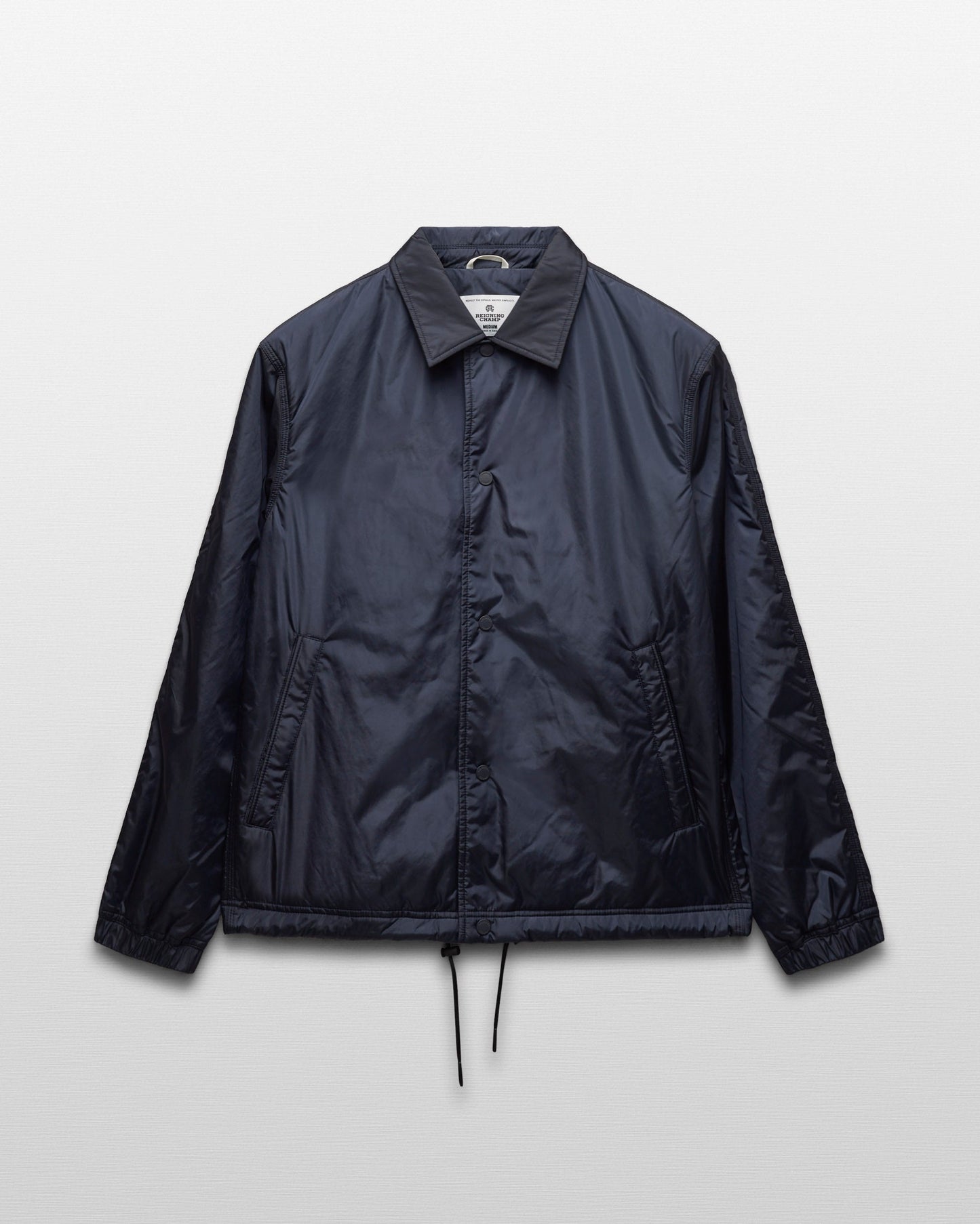 Econyl Satin Nylon Coach's Jacket