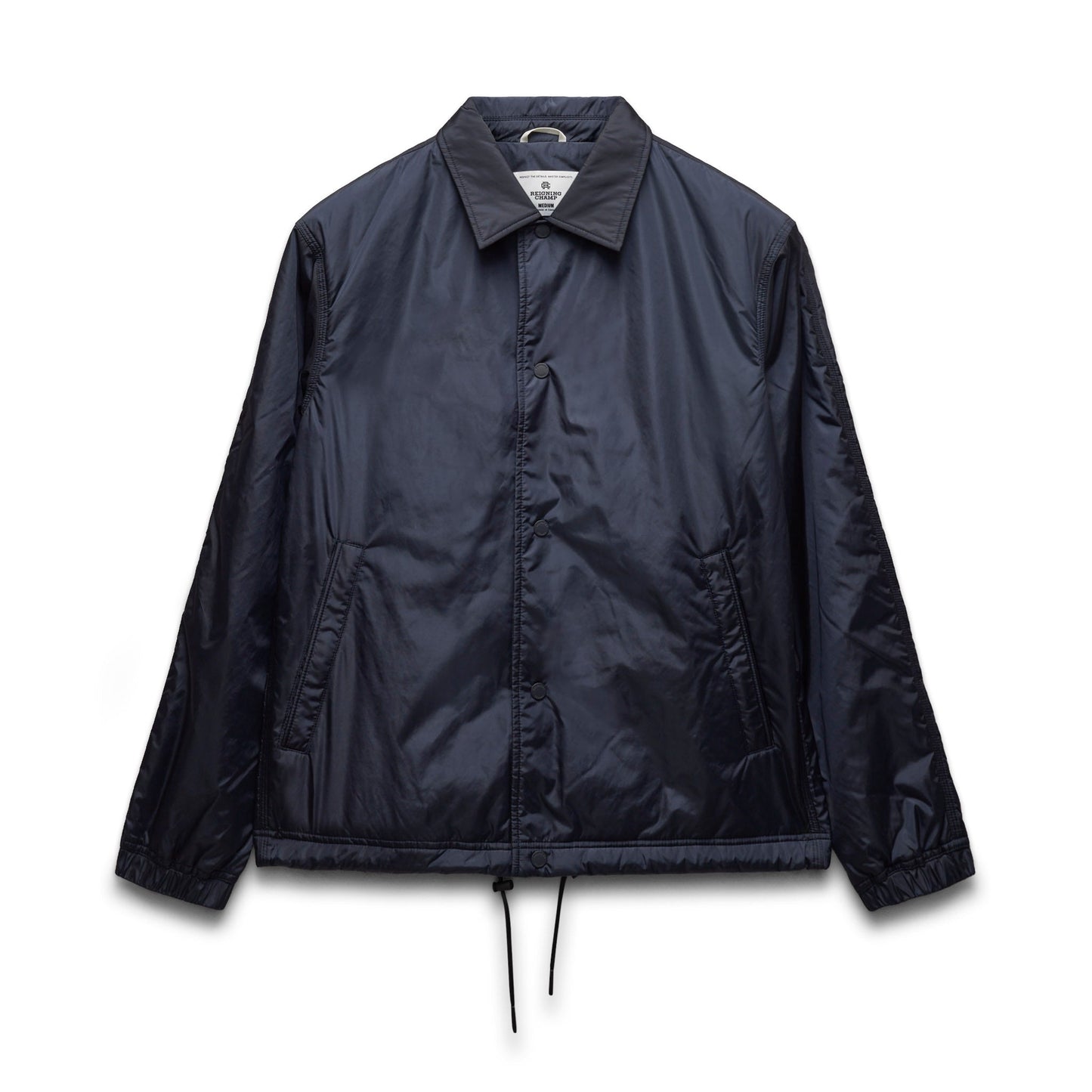 Econyl Satin Nylon Coach's Jacket