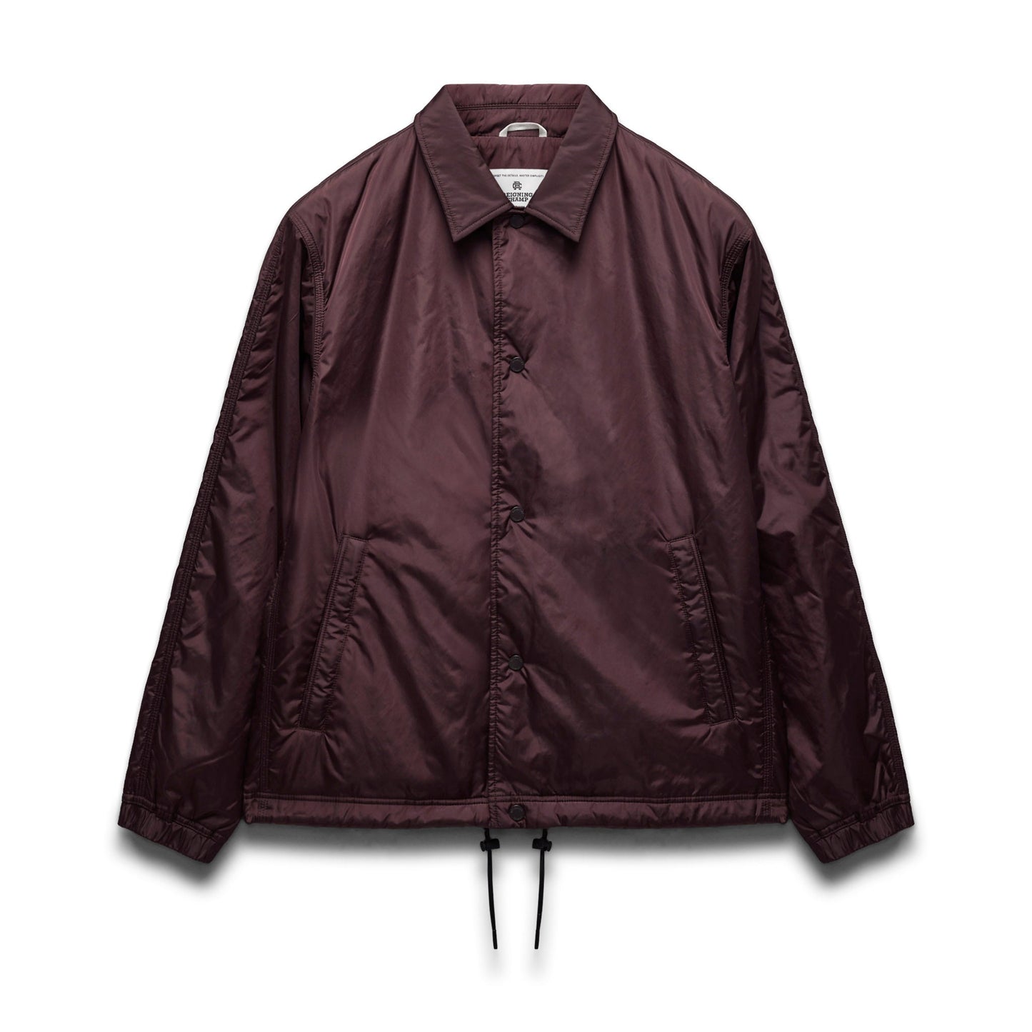 Econyl Satin Nylon Coach's Jacket