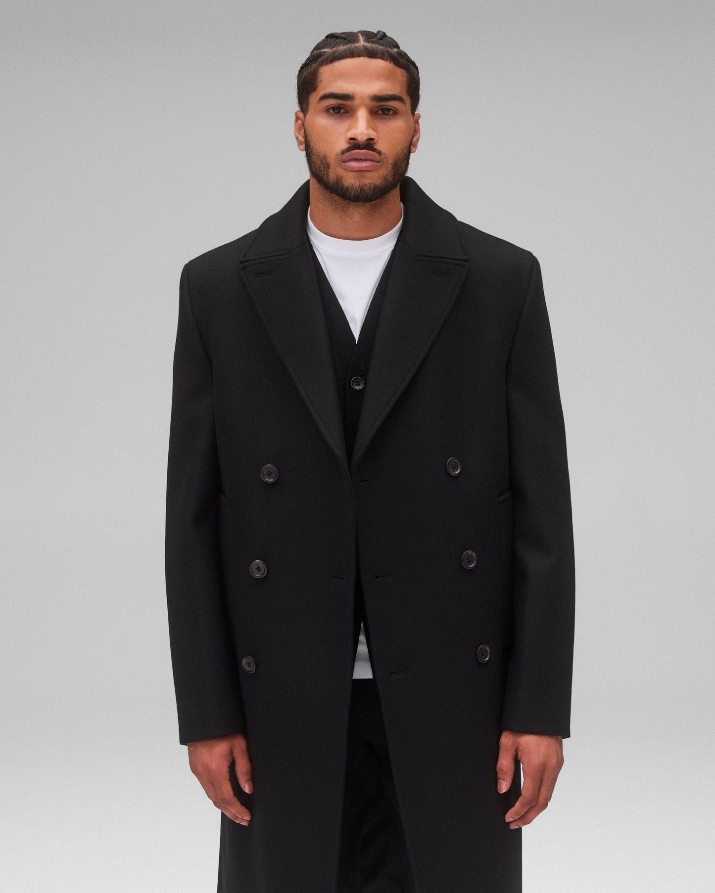 Wool Cashmere Polo Coat