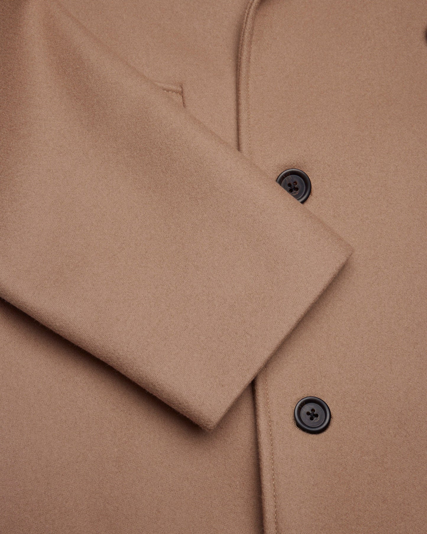 Wool Cashmere Polo Coat