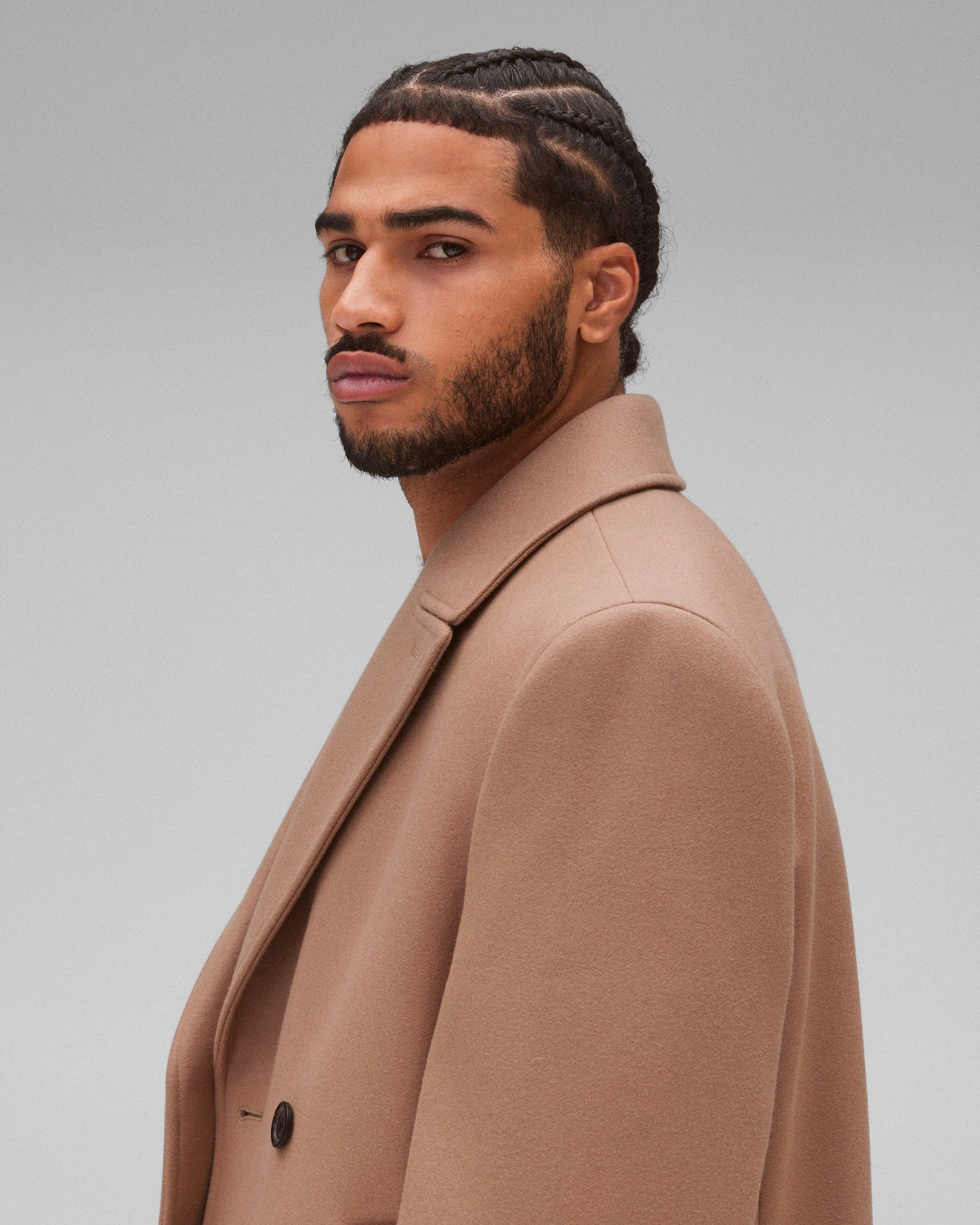 Wool Cashmere Polo Coat