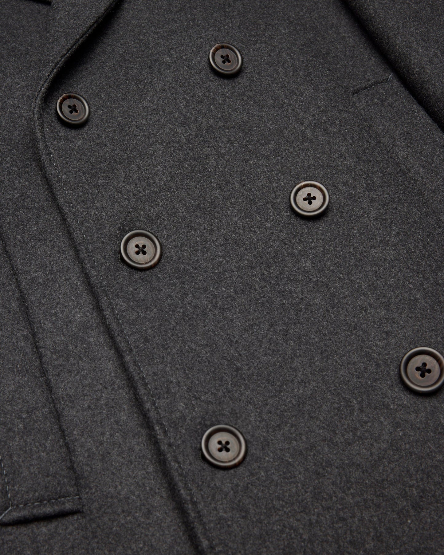 Wool Cashmere Polo Coat