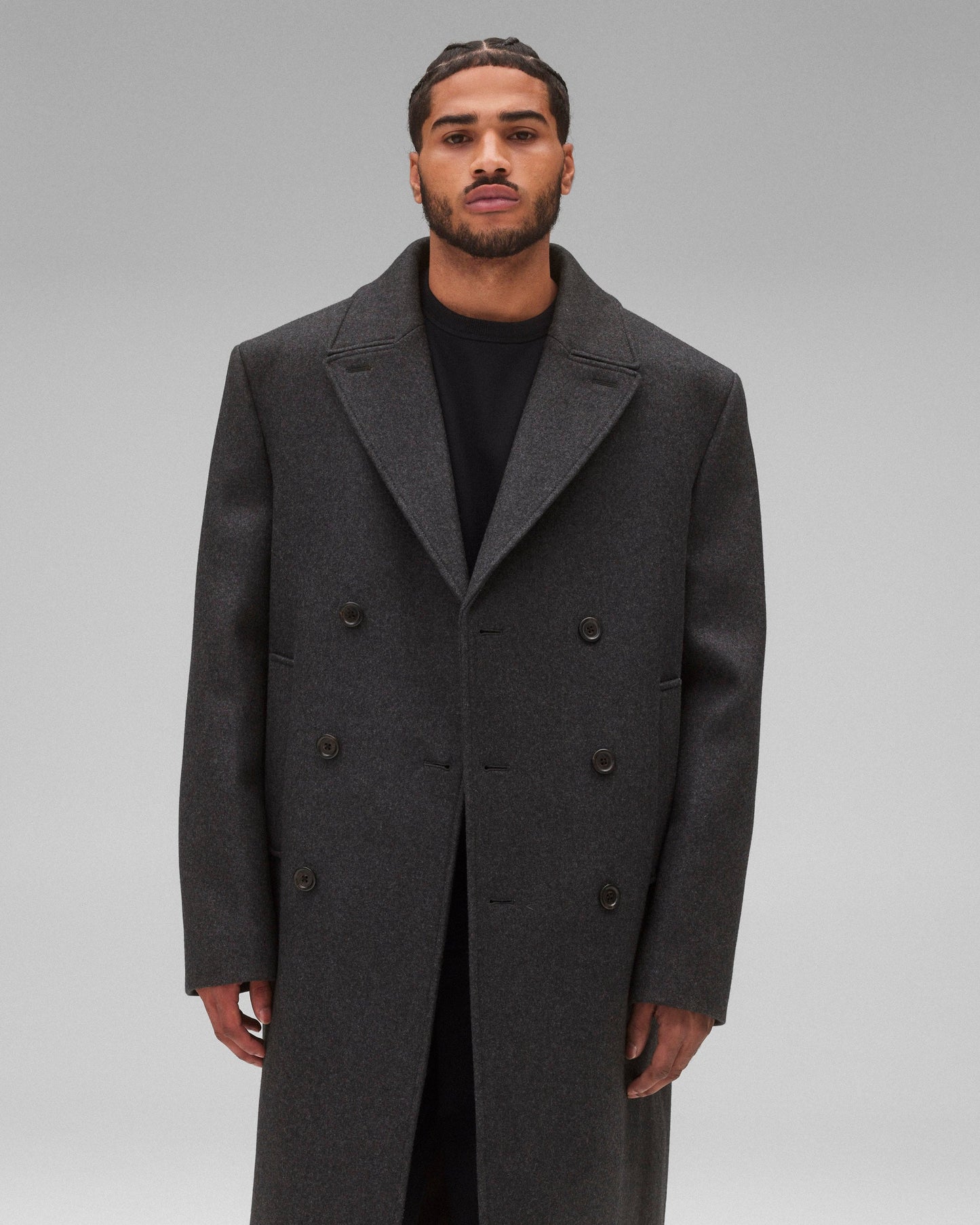 Wool Cashmere Polo Coat