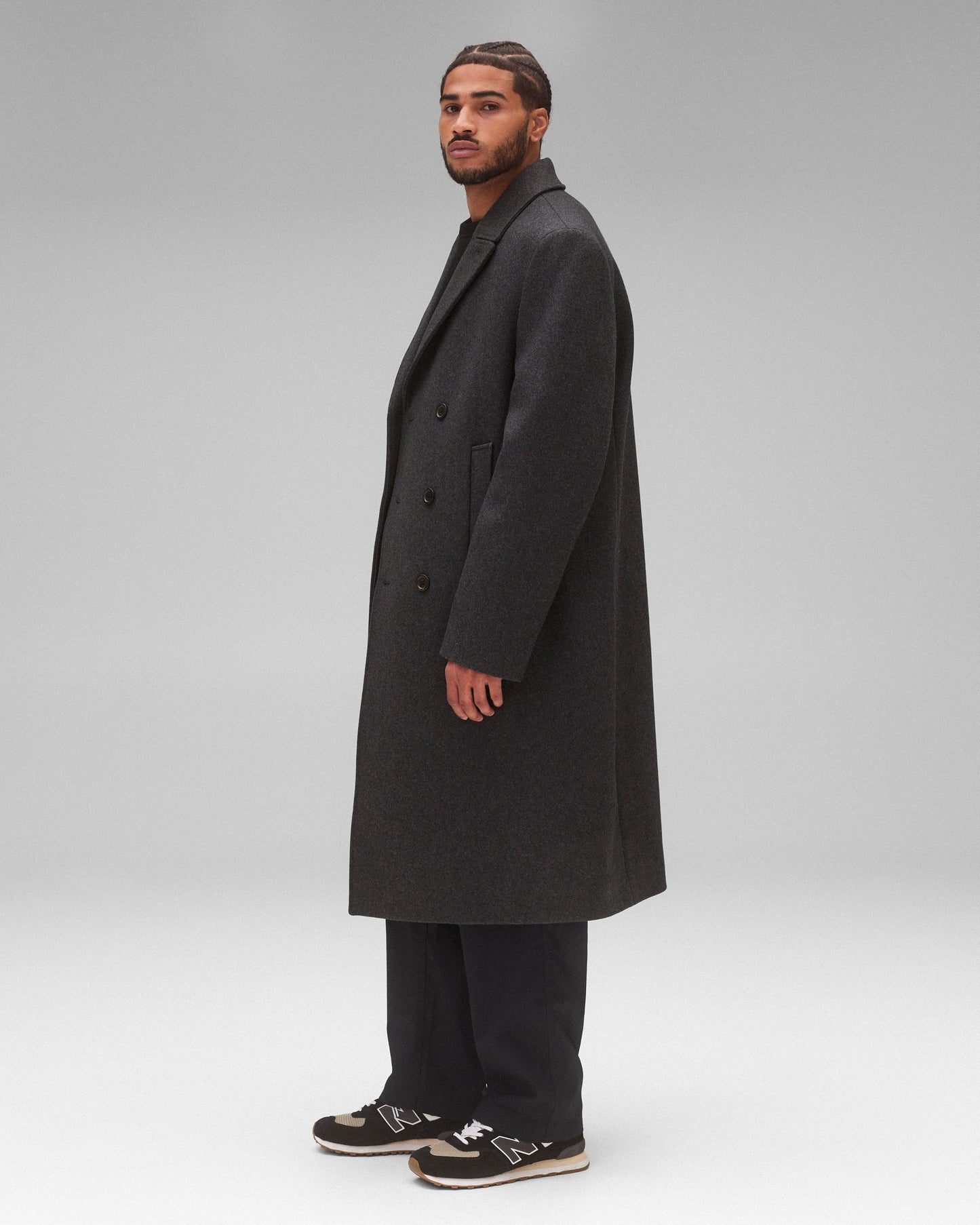 Wool Cashmere Polo Coat