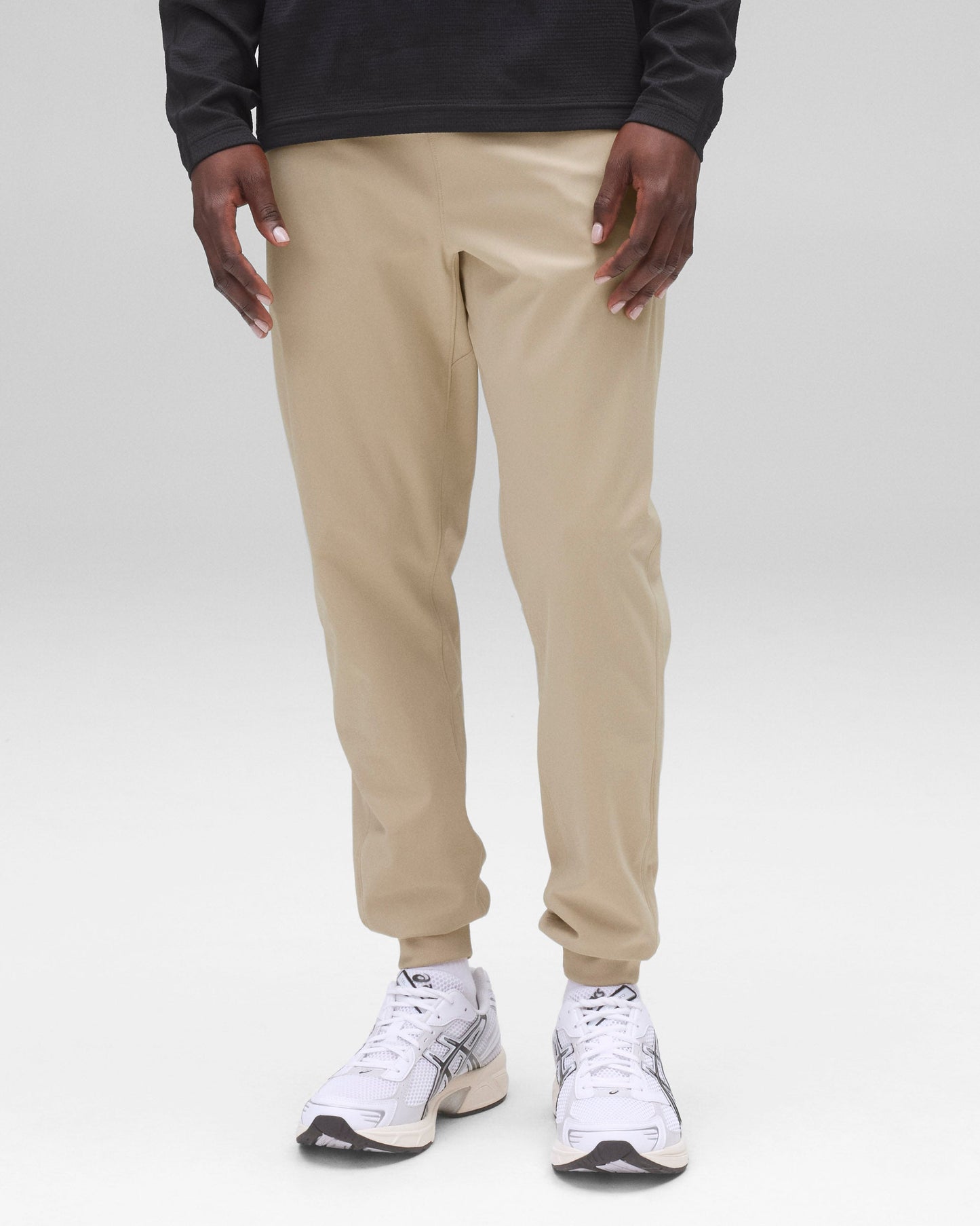 Stretch Warp Knit Coach's Slim Jogger