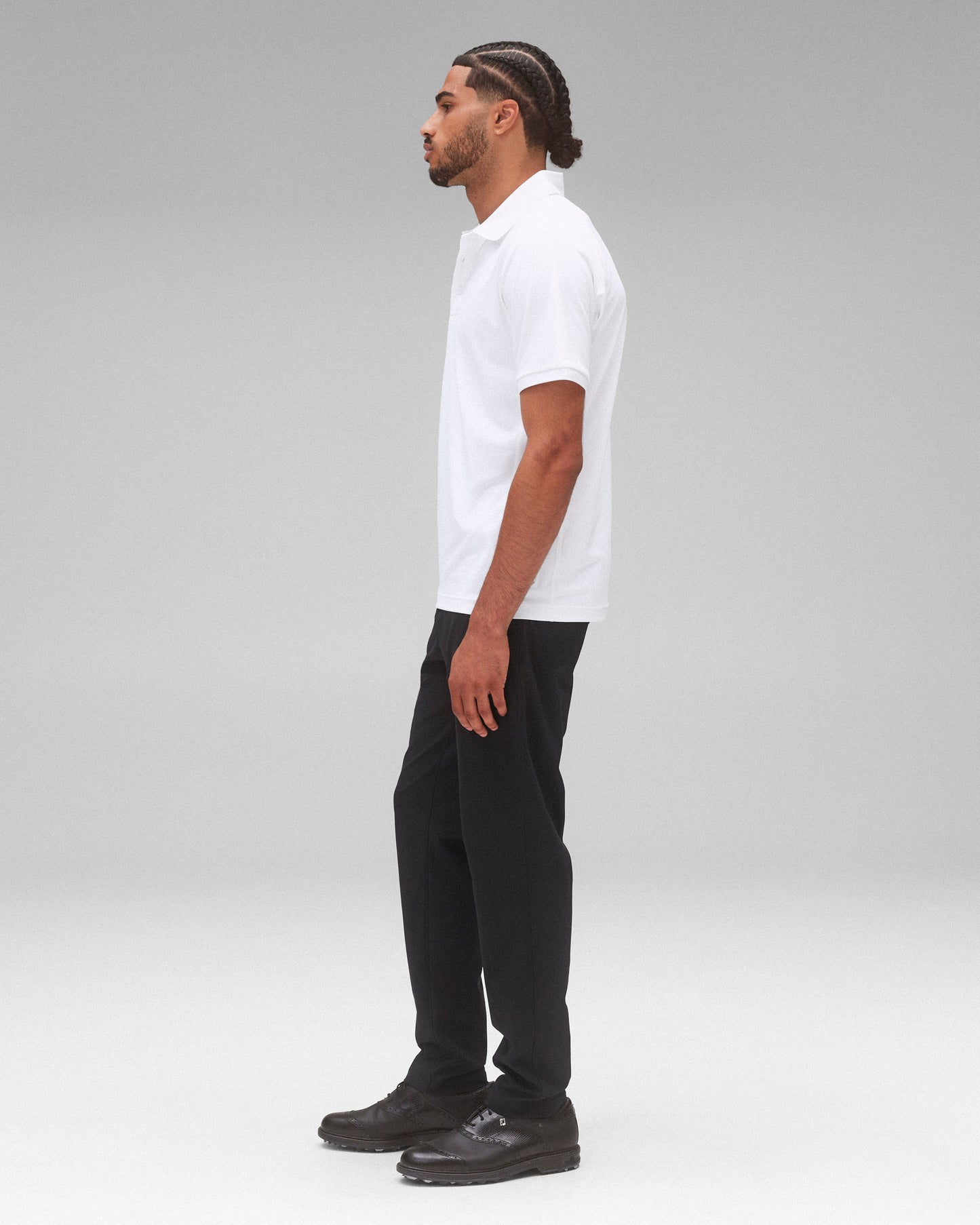 Stretch Warp Knit Slim Coach's Pant