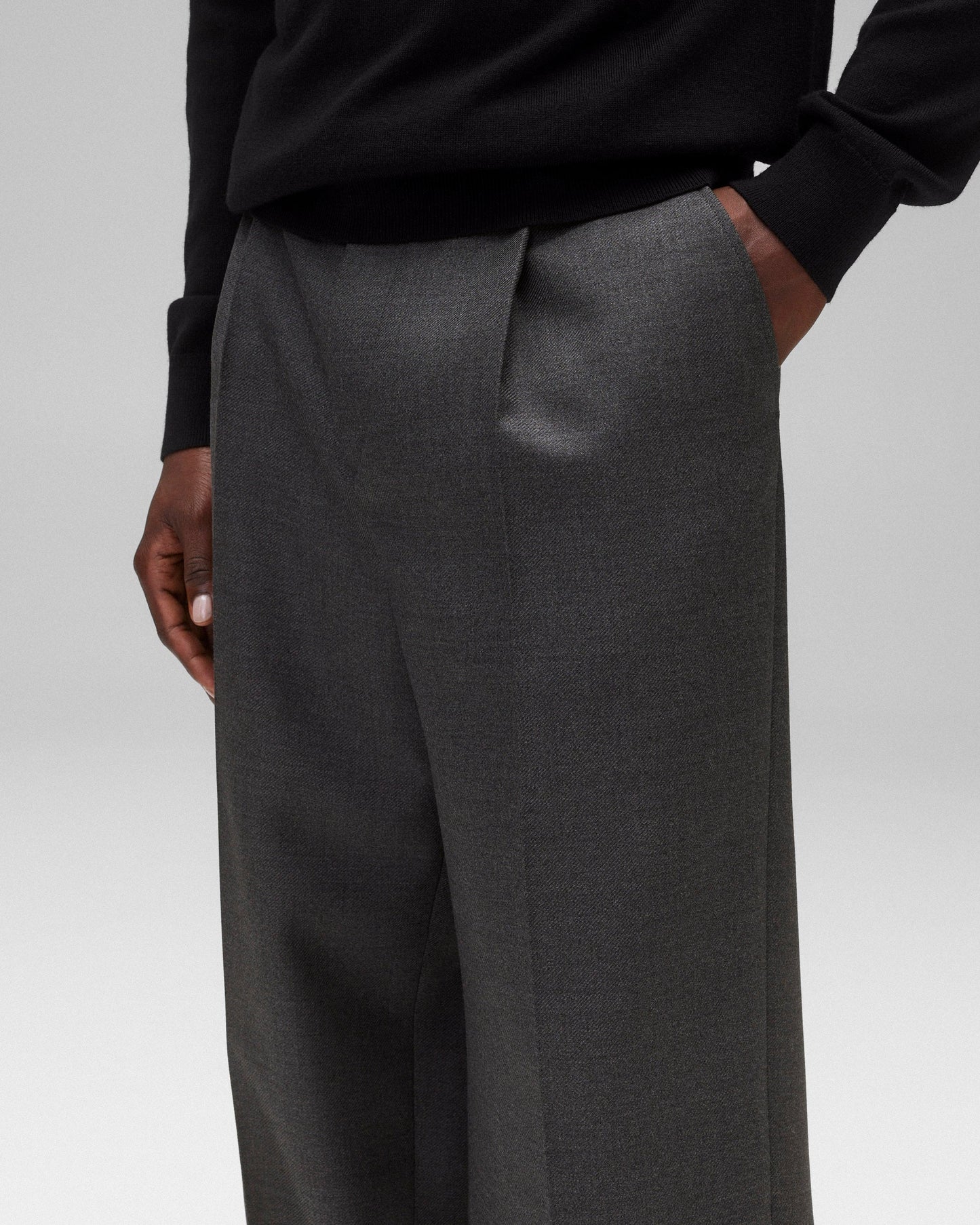 Wool Twill Sophomore Trouser