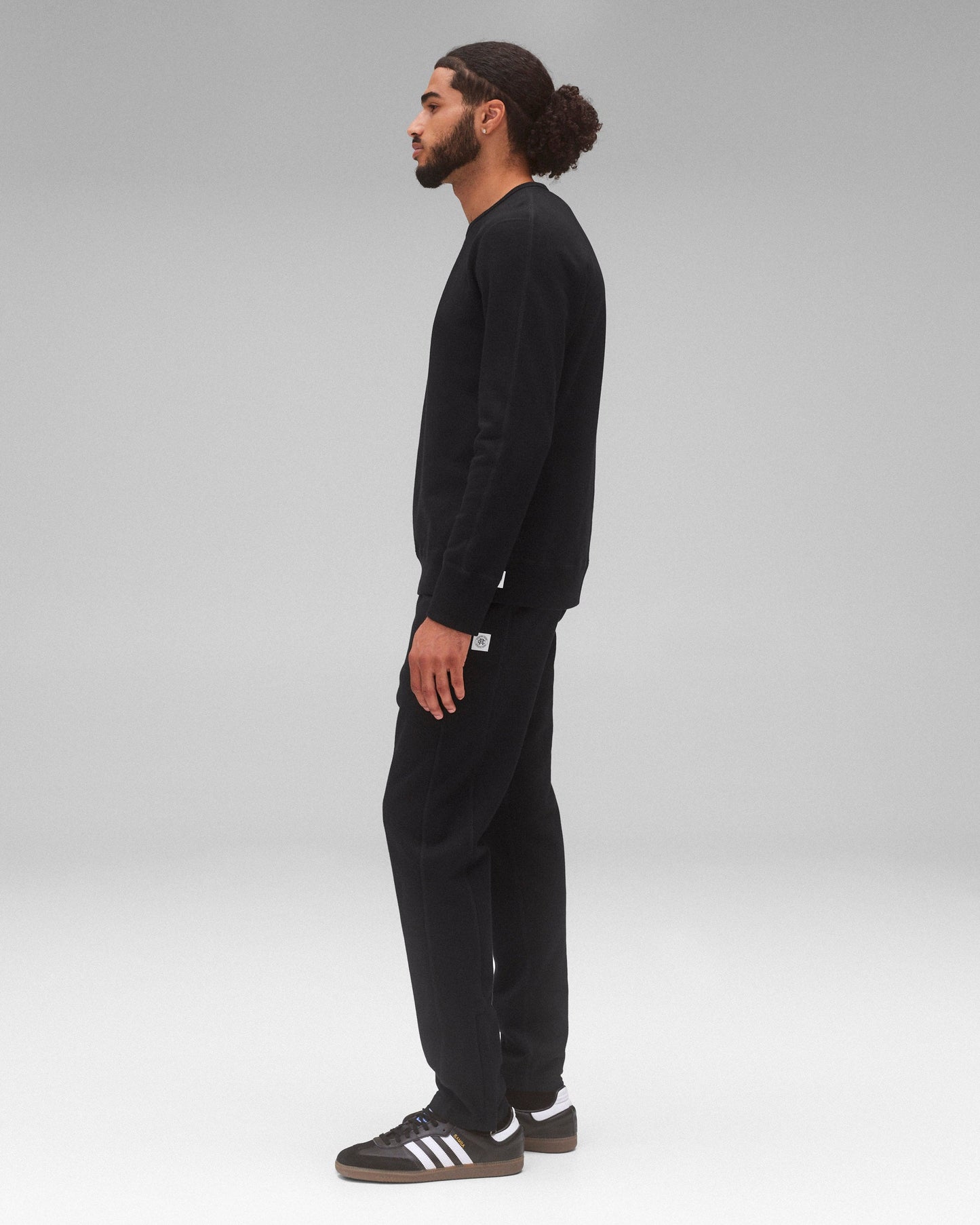 Midweight Terry Racer Slim Sweatpant