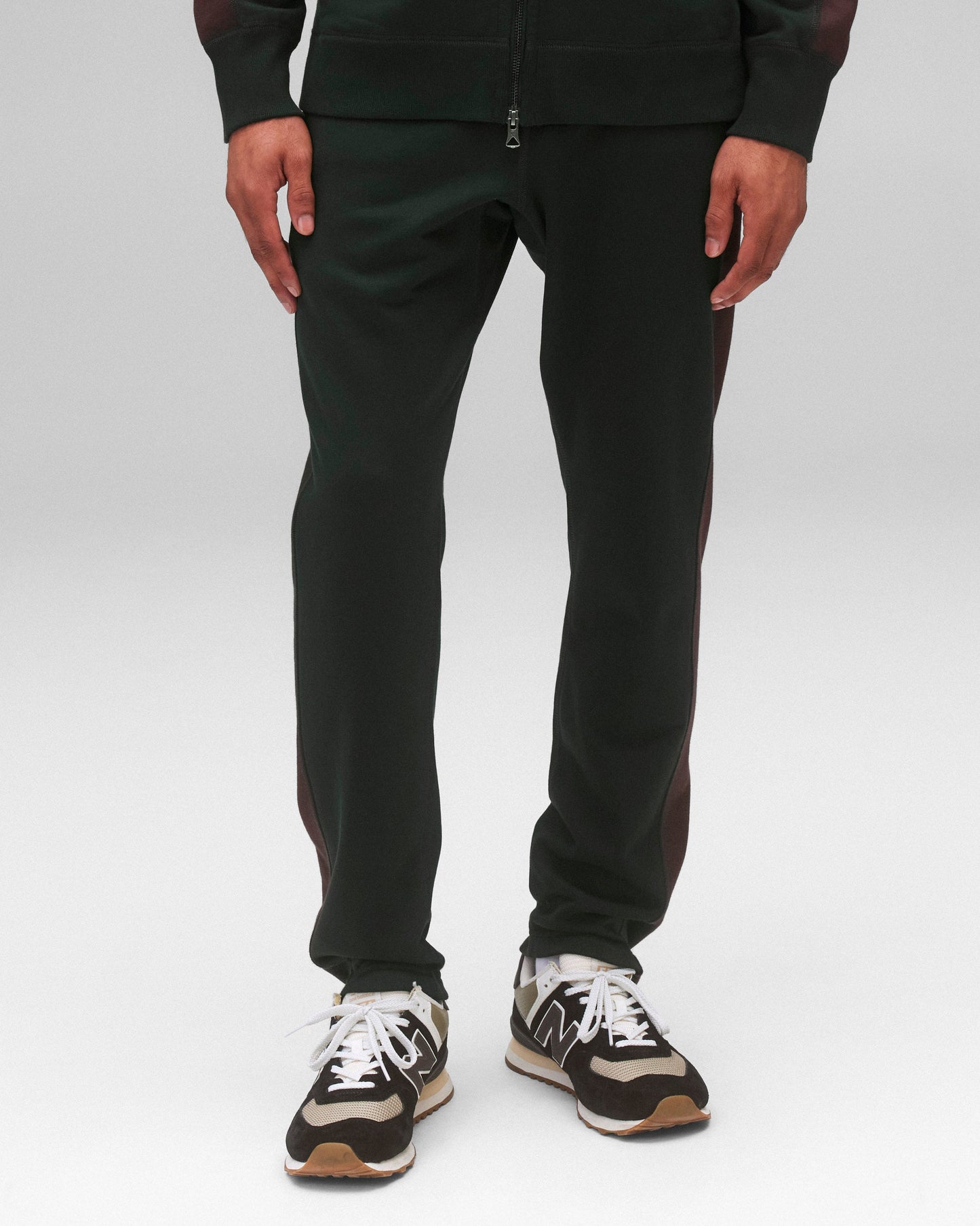 Midweight Terry Racer Slim Sweatpant