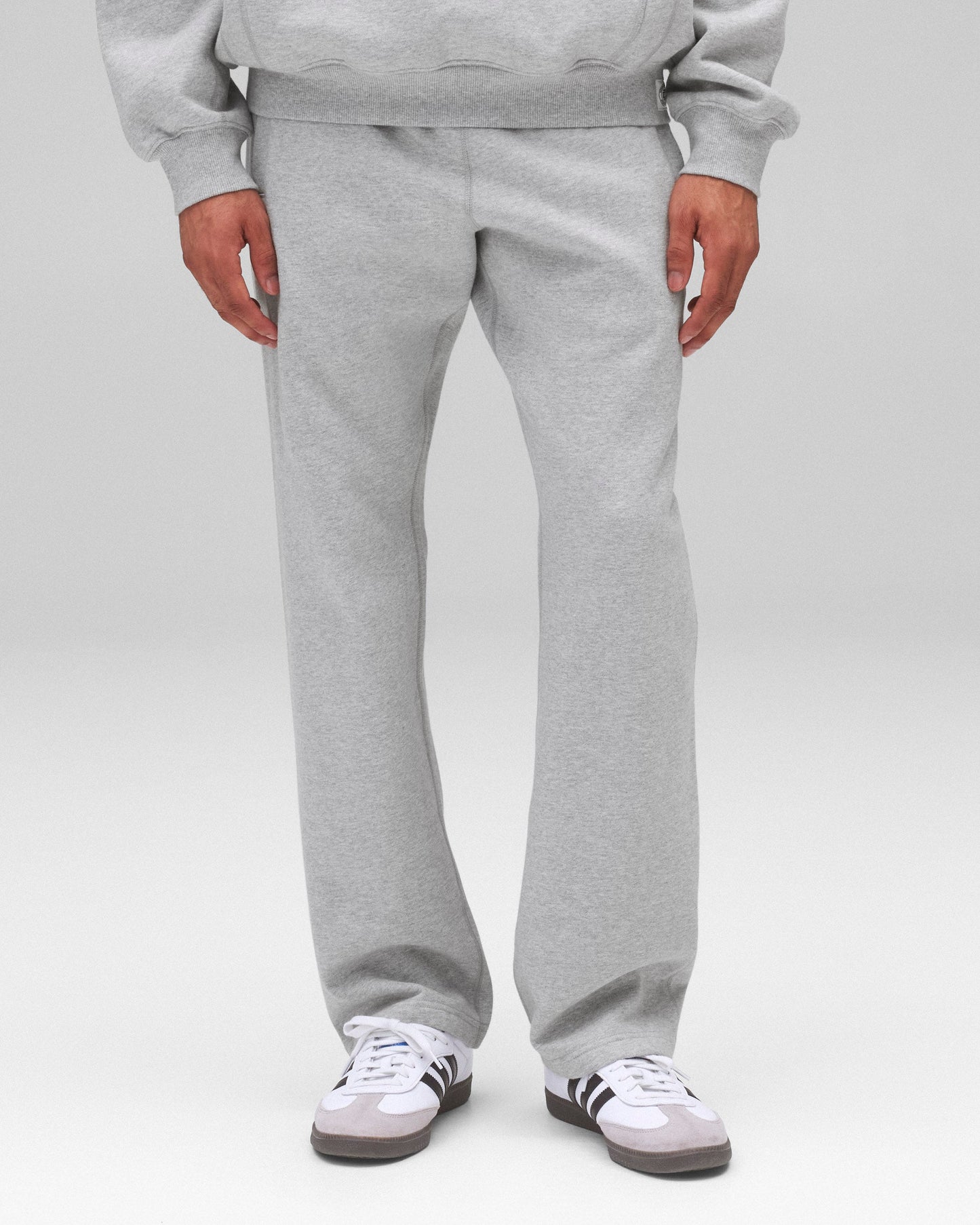 Brushed Fleece Straight Leg Sweatpant