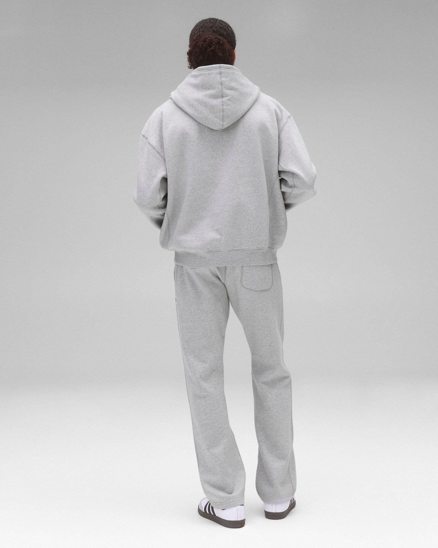 Brushed Fleece Straight Leg Sweatpant