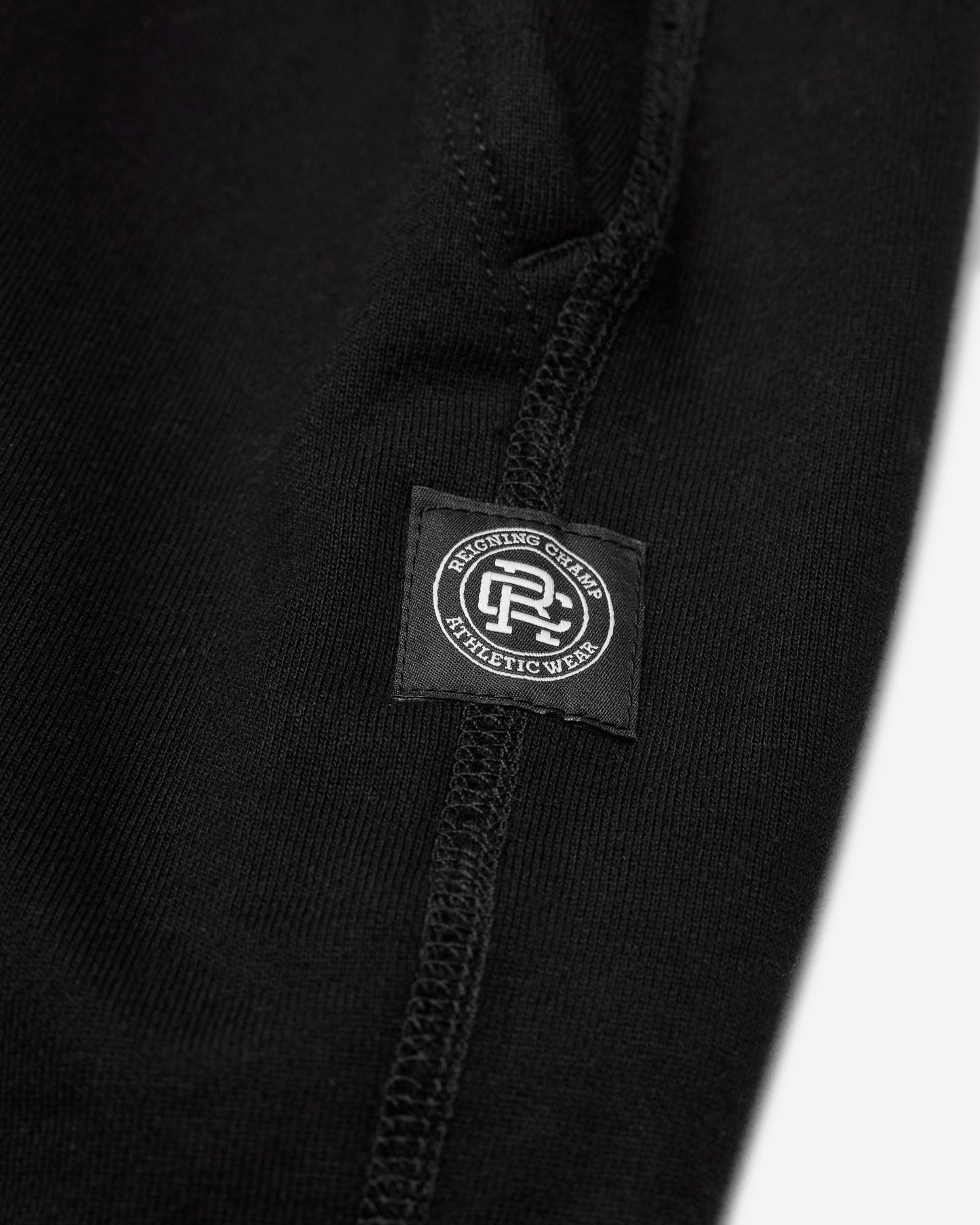 Kyoto Black Midweight Terry Standard Sweatpant