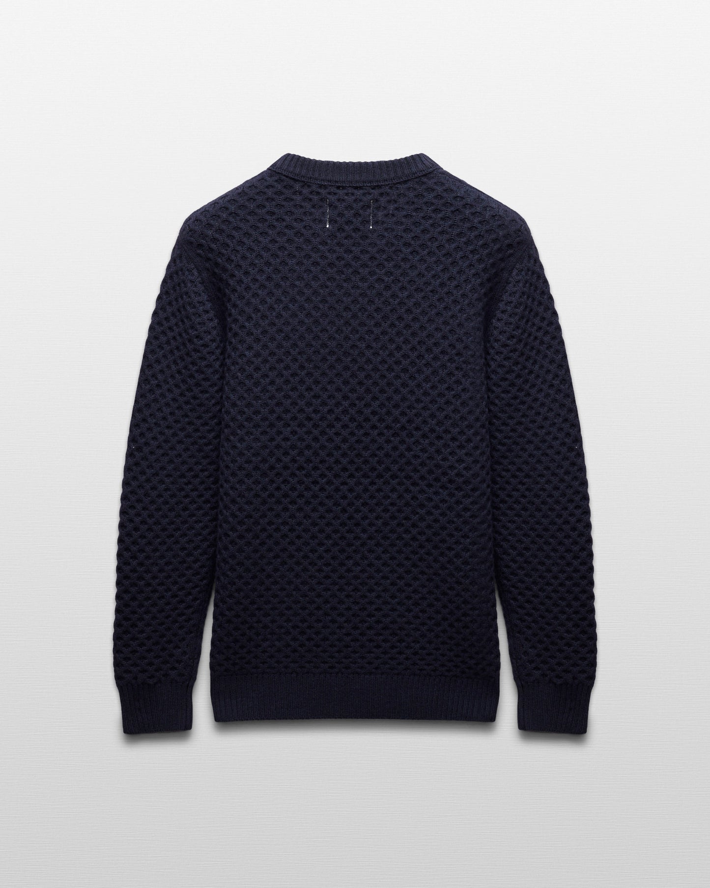 Merino Honeycomb Crewneck