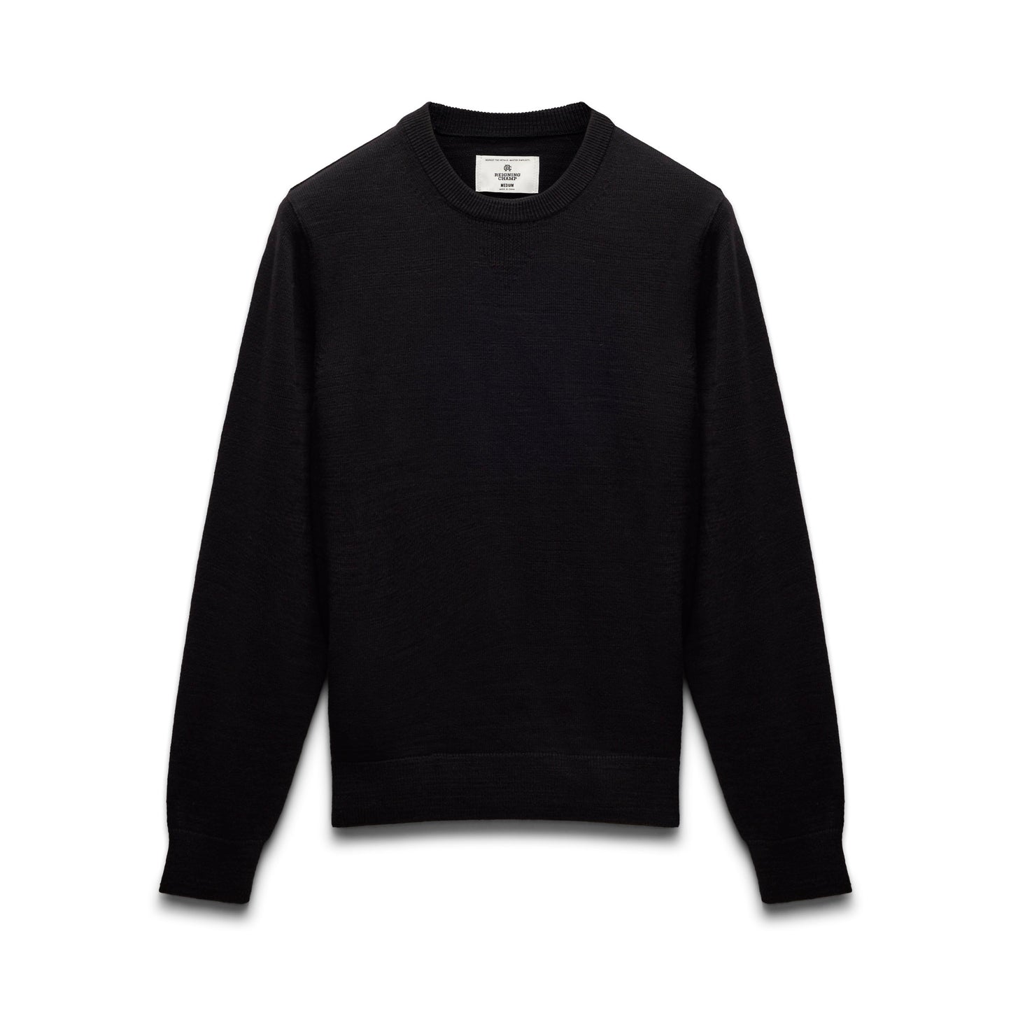 Cotton Slub Laurel Crewneck