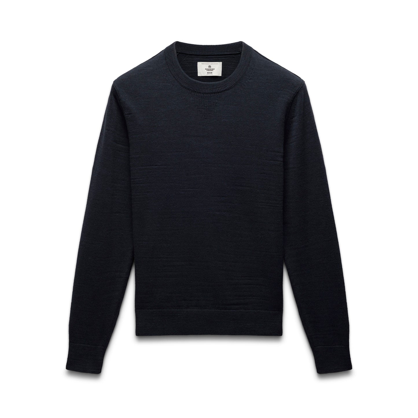 Cotton Slub Laurel Crewneck