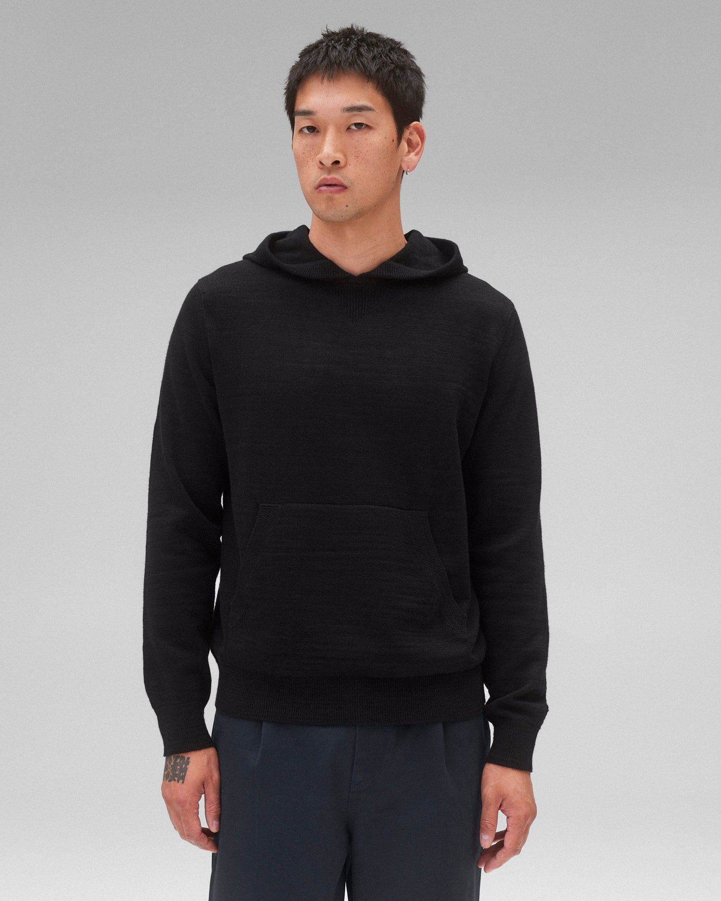 Cotton Slub Laurel Hoodie