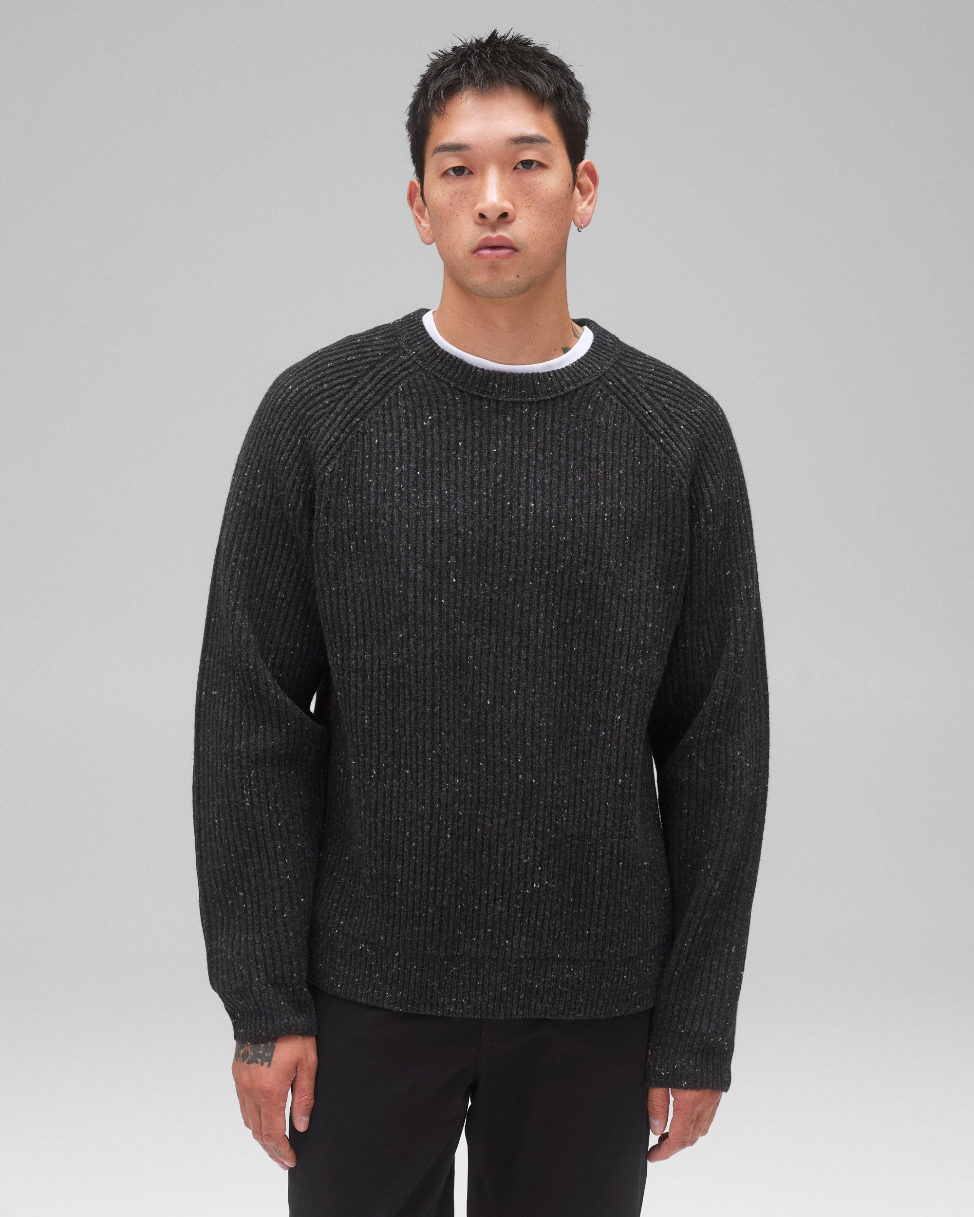 refomed NEP MERINO KNIT SWEATE