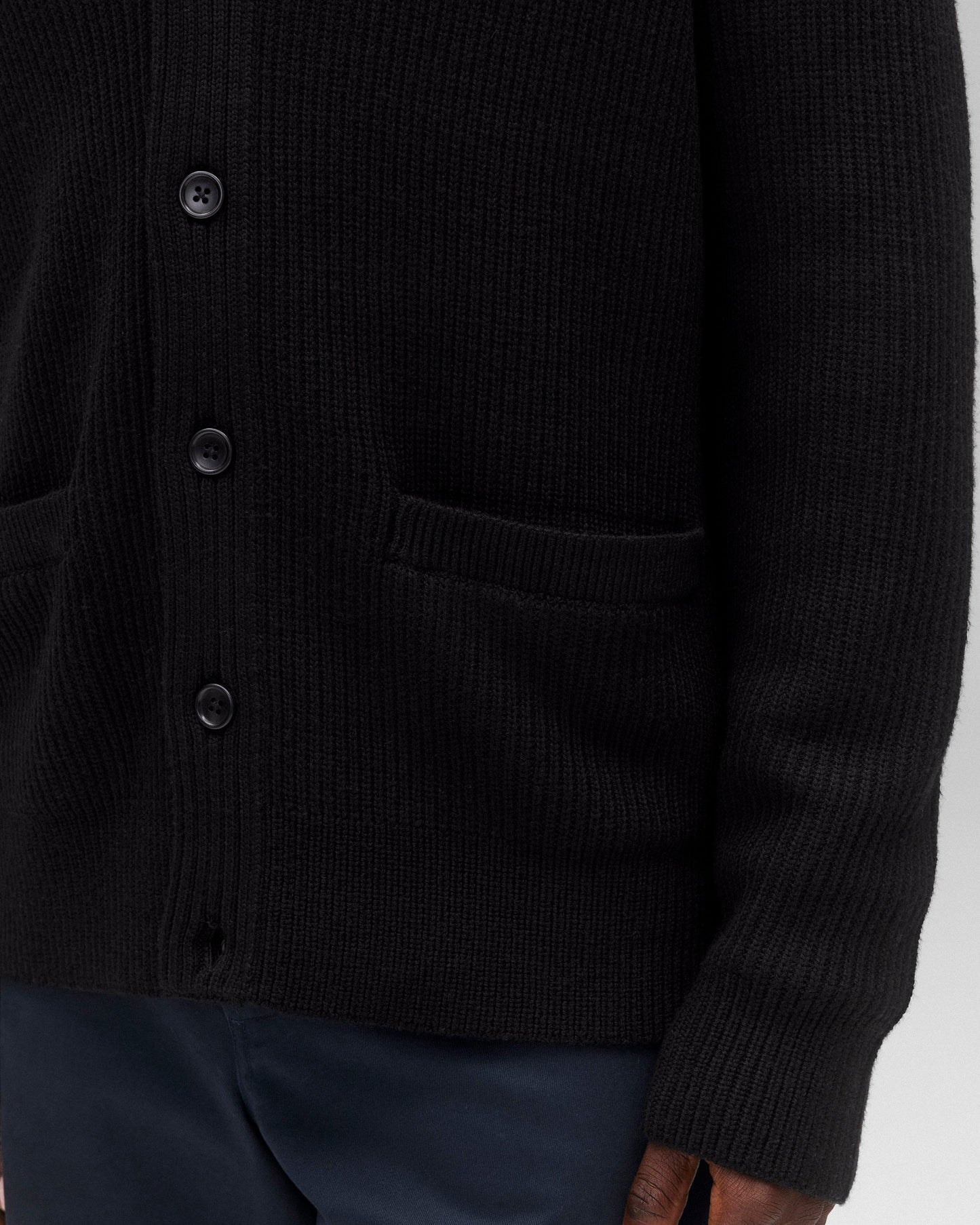 Merino Rib Vinnie Shawl Cardigan