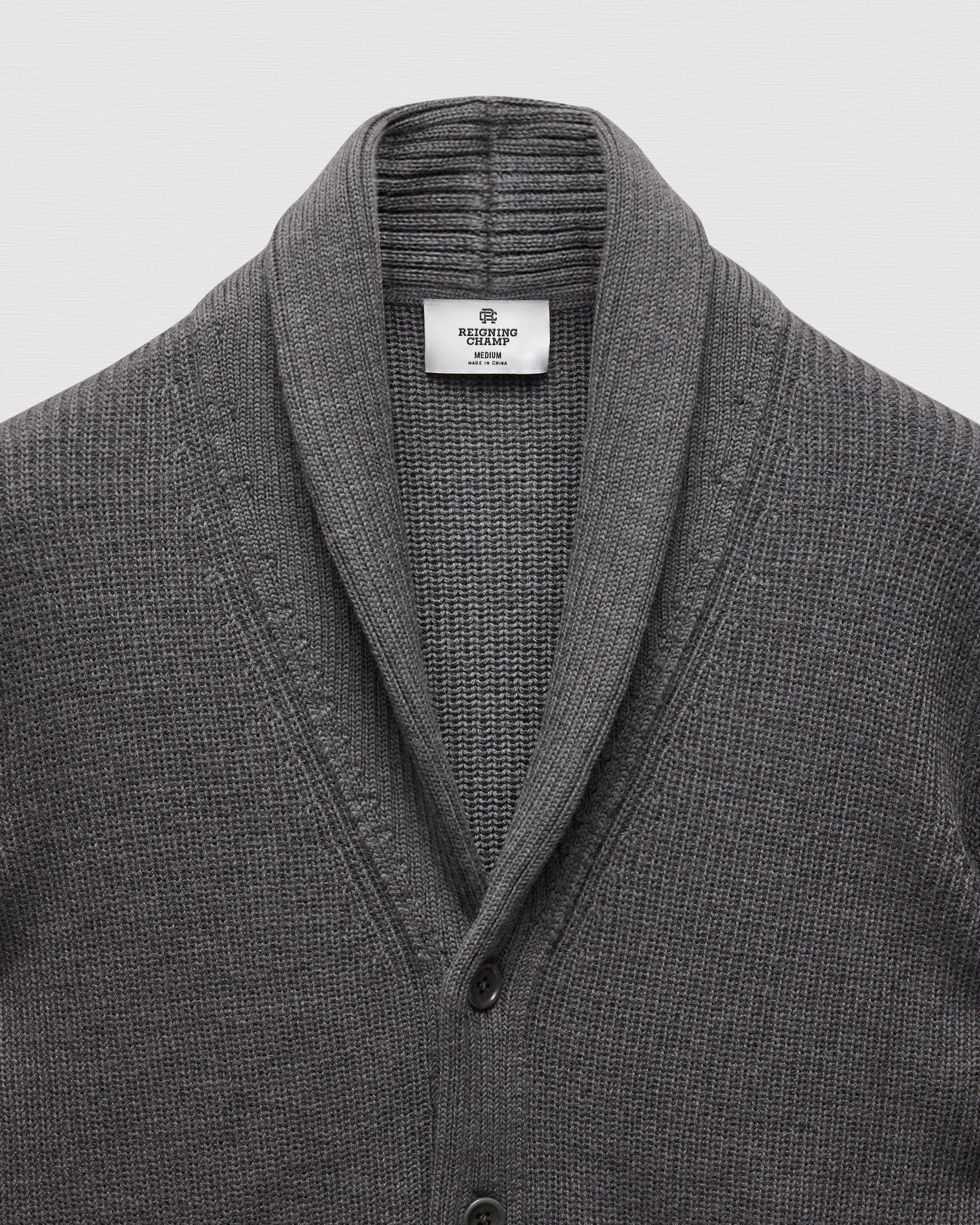 Merino Rib Vinnie Shawl Cardigan