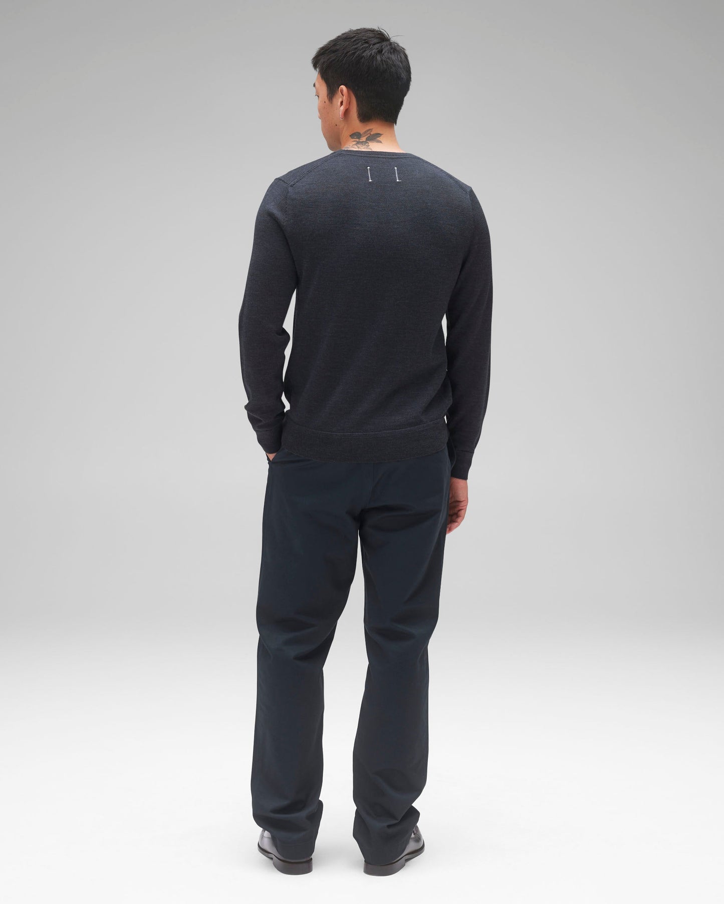 Lightweight Merino Harry Crewneck