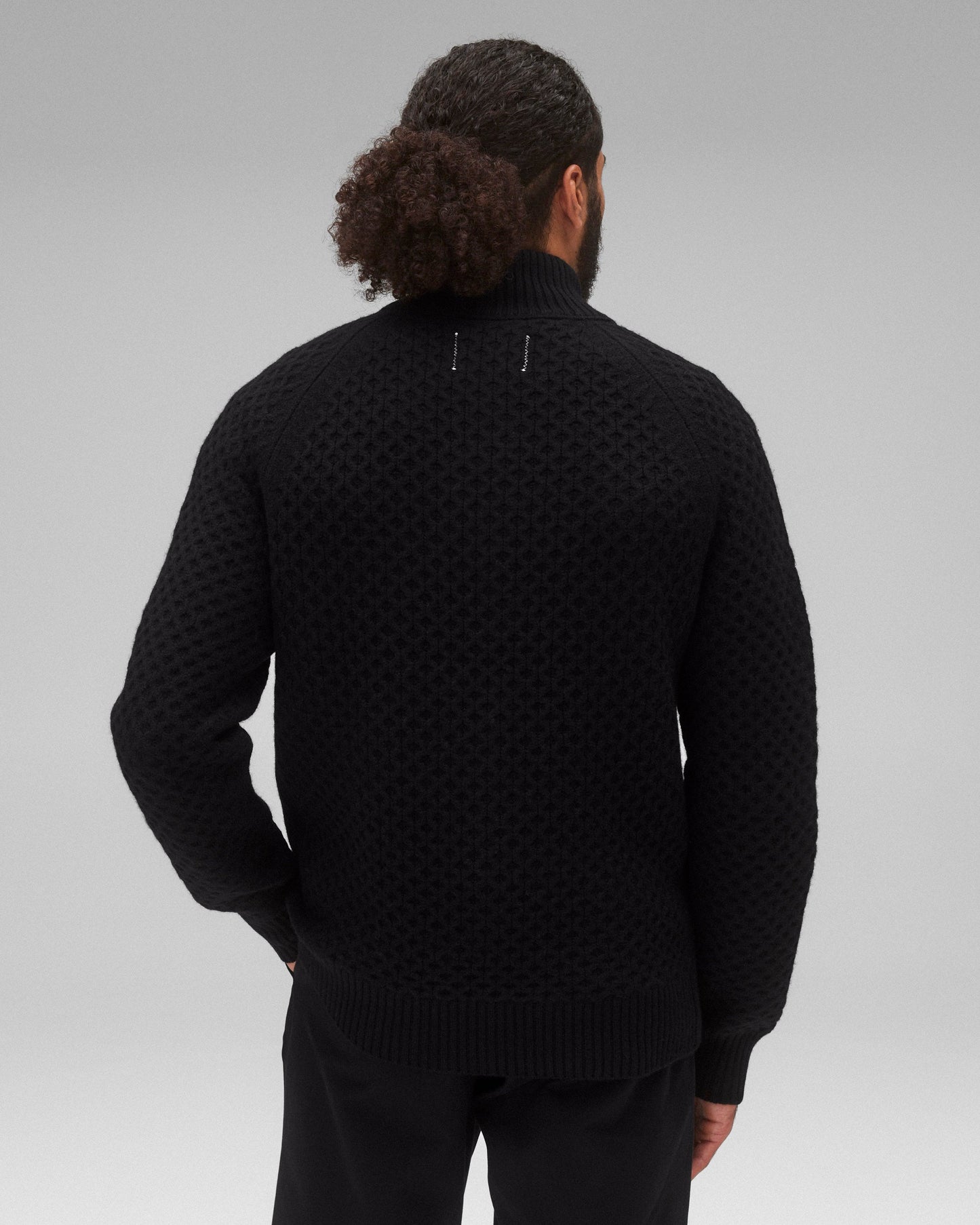 Merino Honeycomb Track Jacket