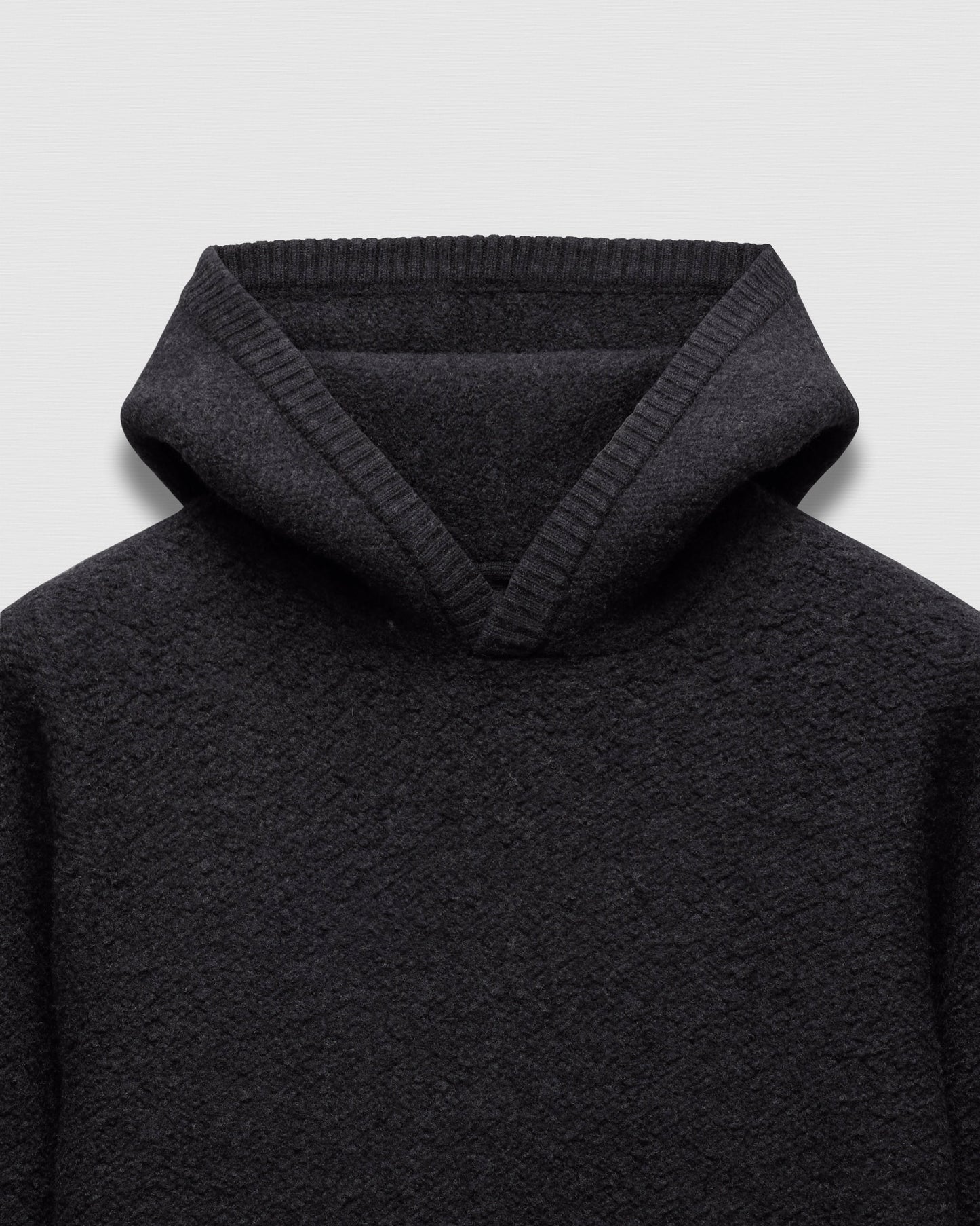 Textured Boucle Turf Hoodie