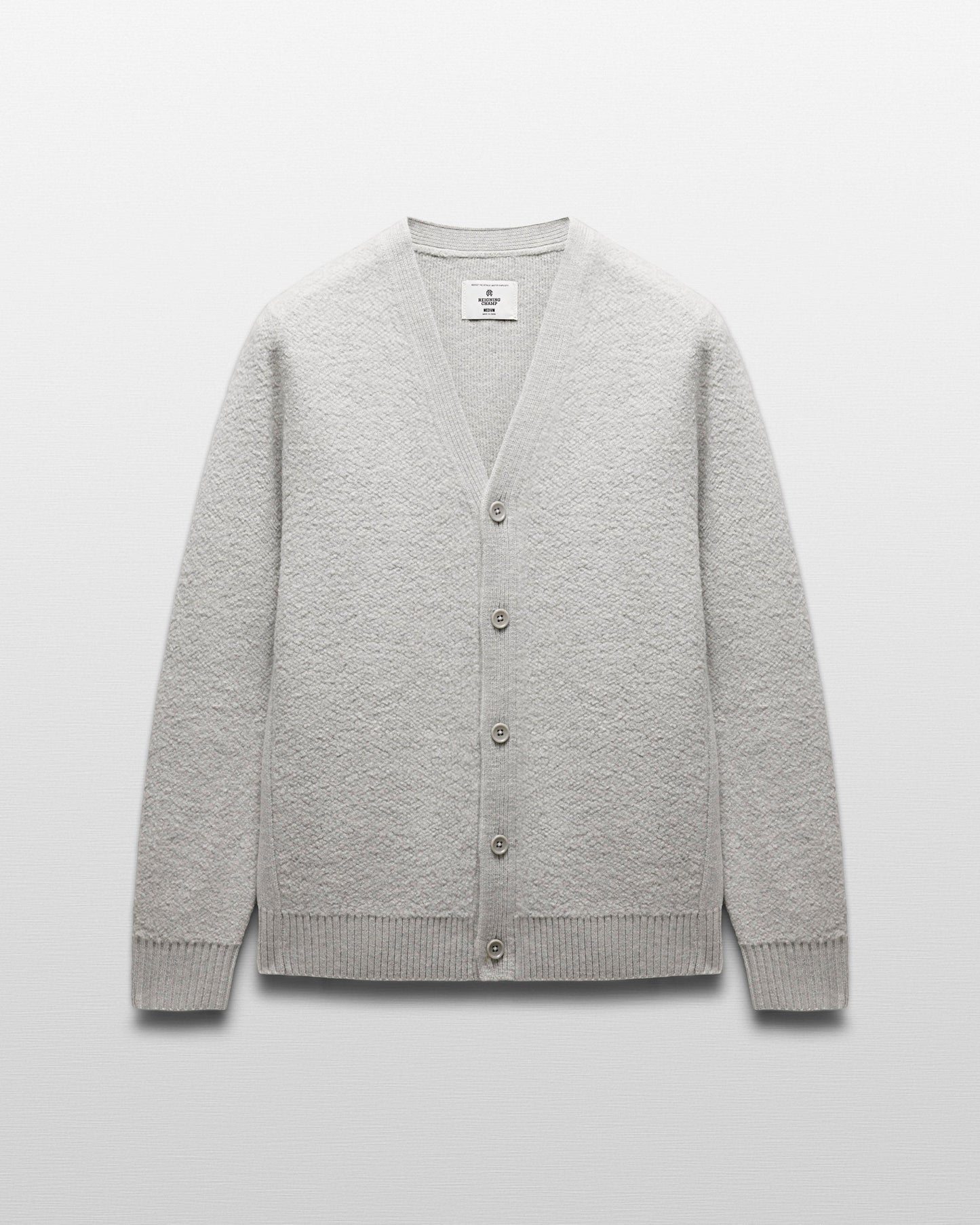 Textured Boucle Turf Cardigan