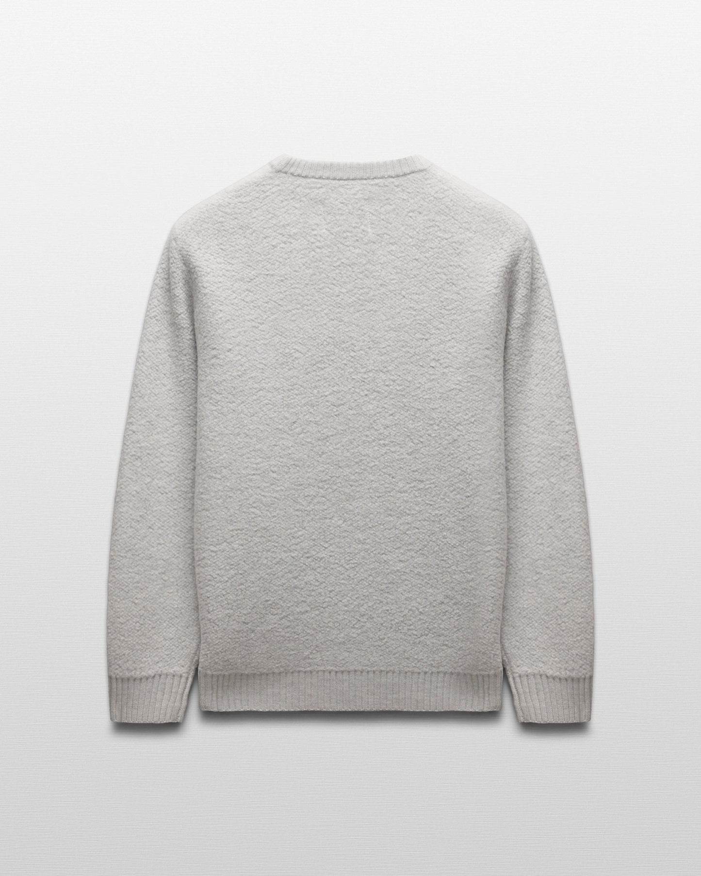 Textured Boucle Turf Crewneck