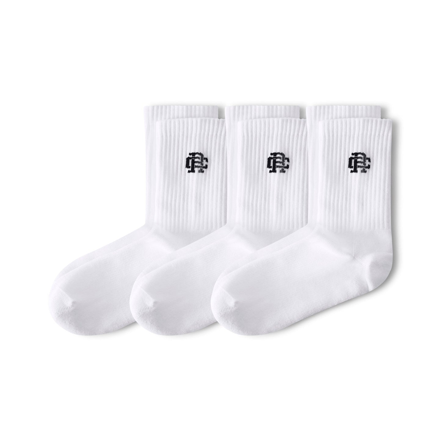 3-Pack Classic Mid Crew Sock