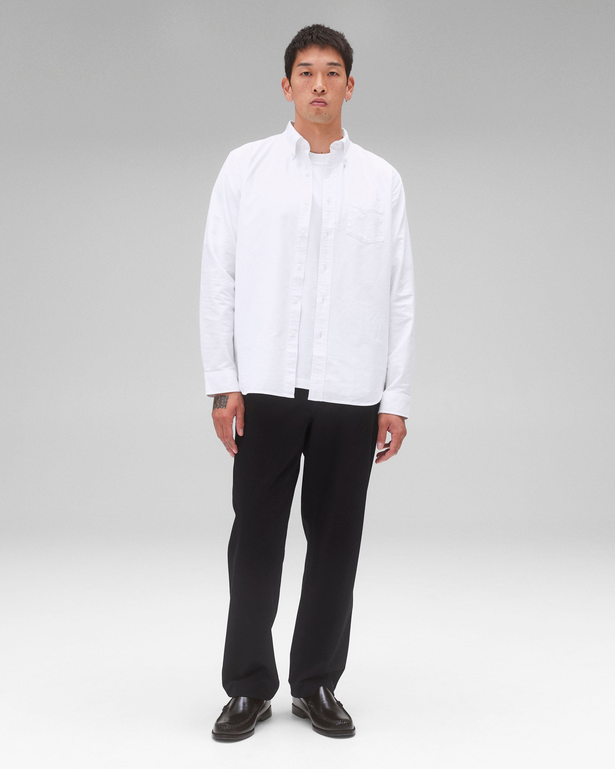 Cotton Oxford Windsor Standard Shirt | Reigning Champ