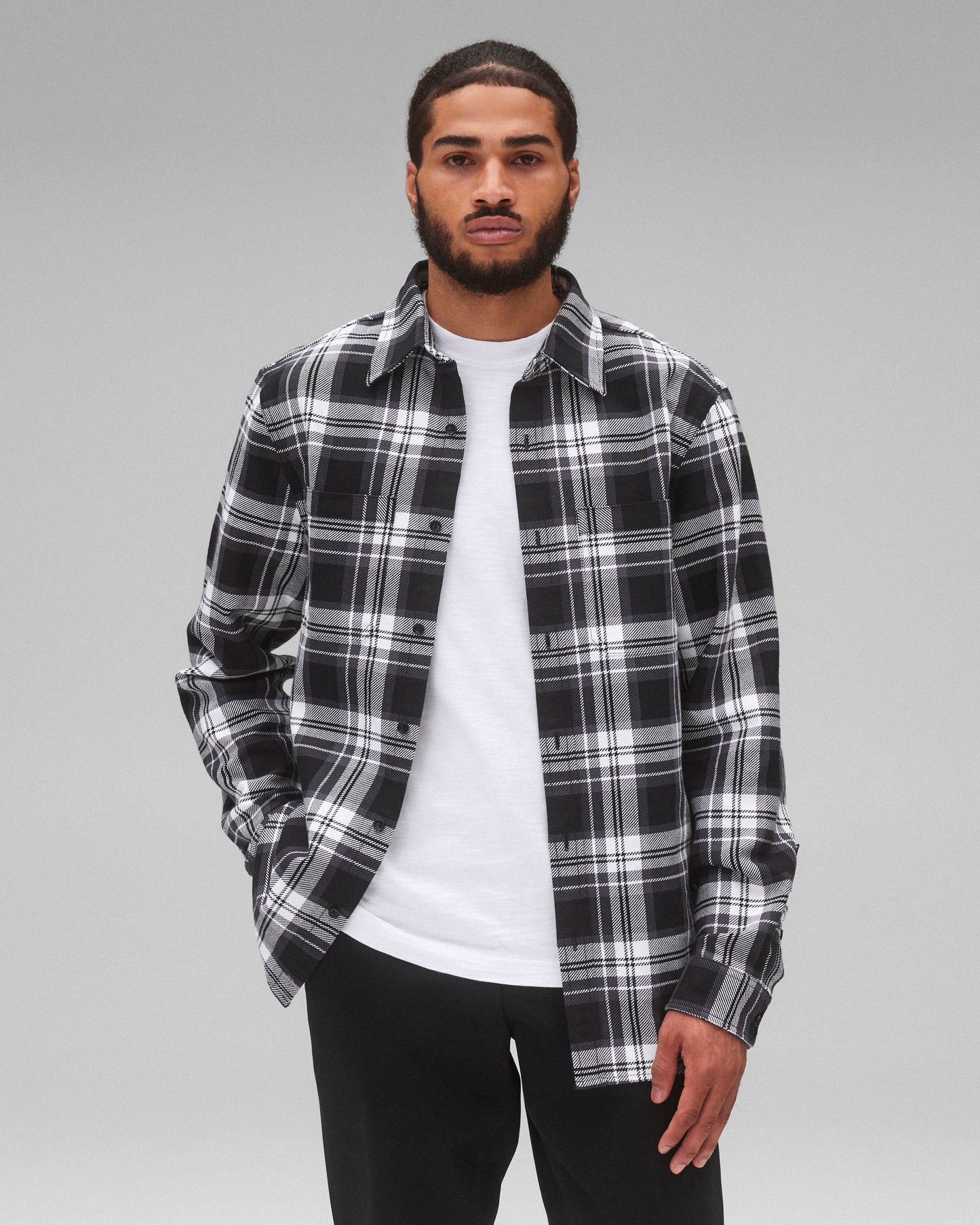 Cotton Plaid Union Shirt