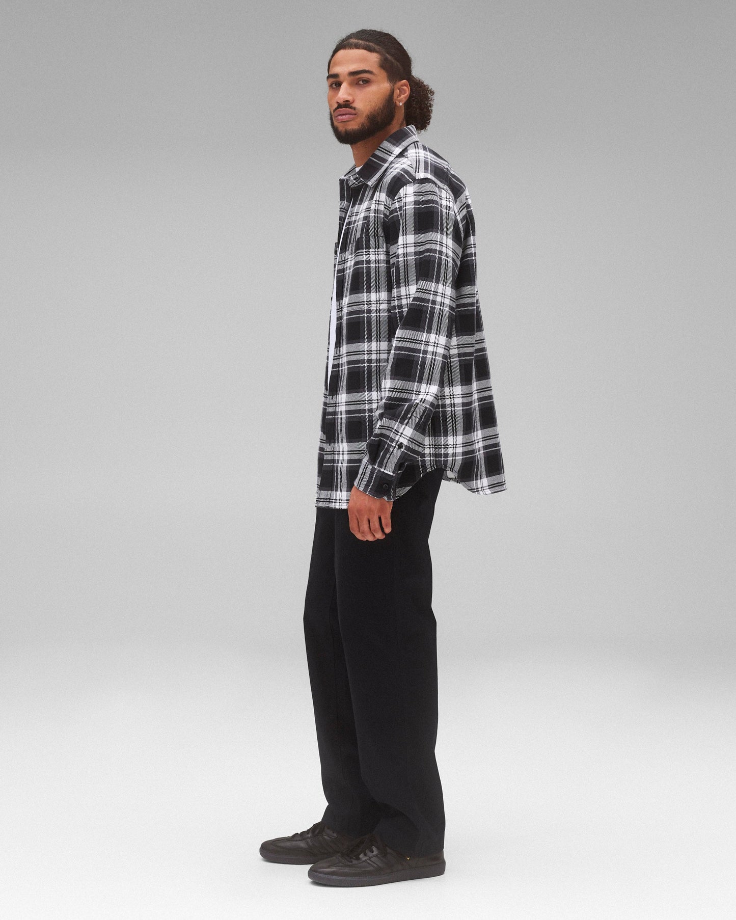 Cotton Plaid Union Shirt