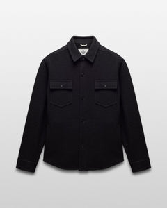 Boiled Wool Warden Overshirt