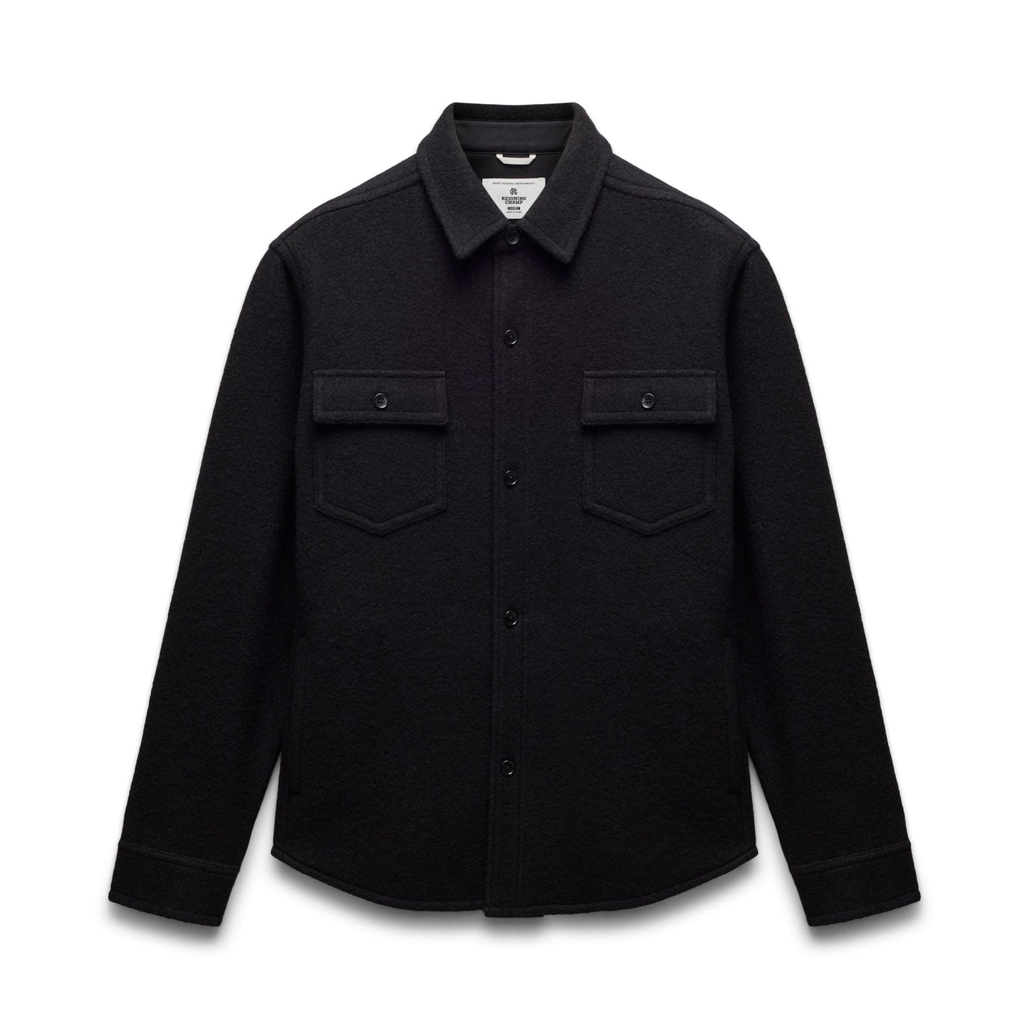 Boiled Wool Warden Overshirt